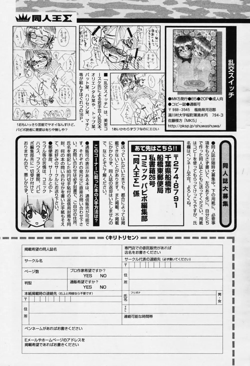 COMIC パピポ 2006年08月号 Page.247