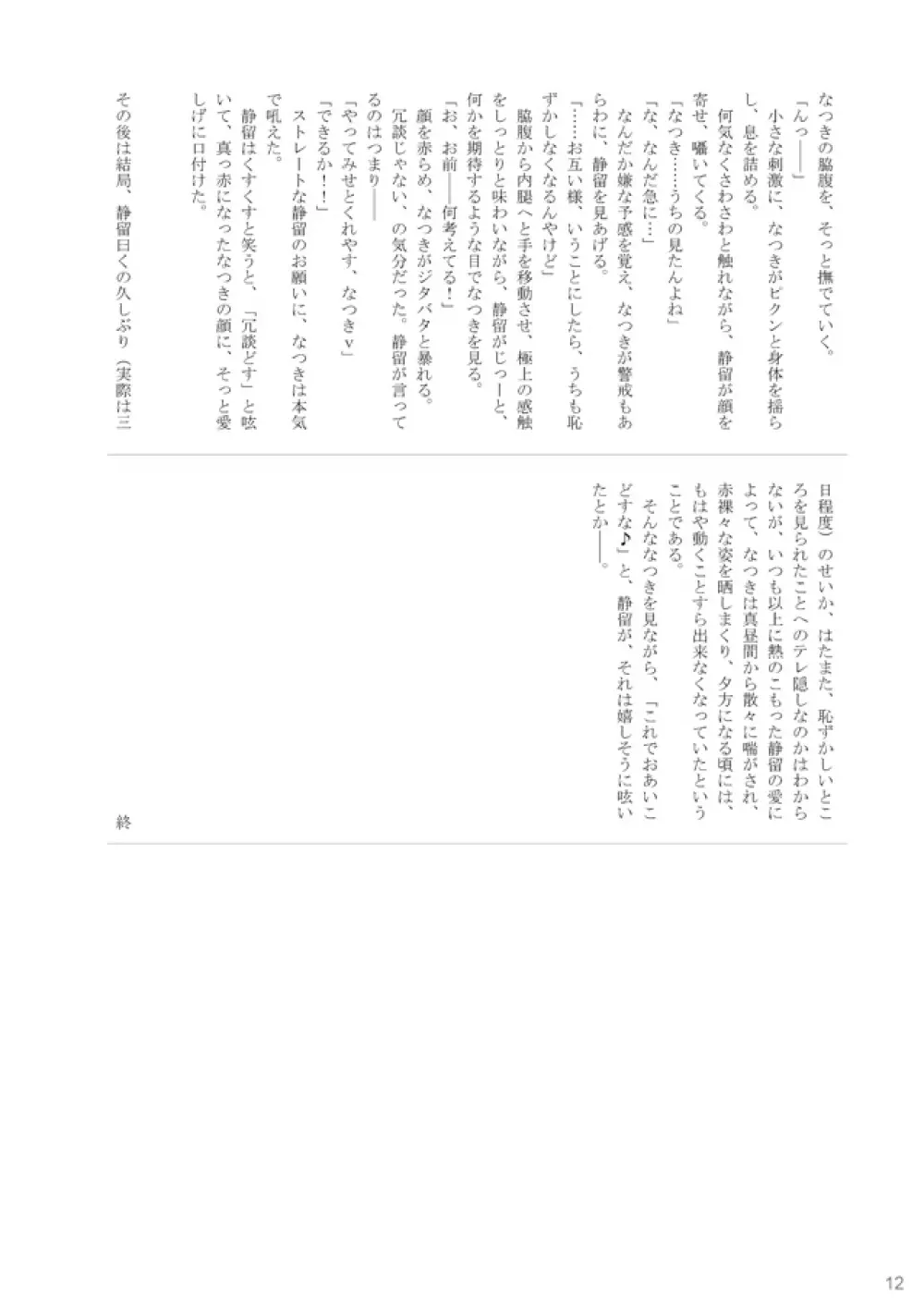 裏姫~夜のマテリアライズ~ Page.12