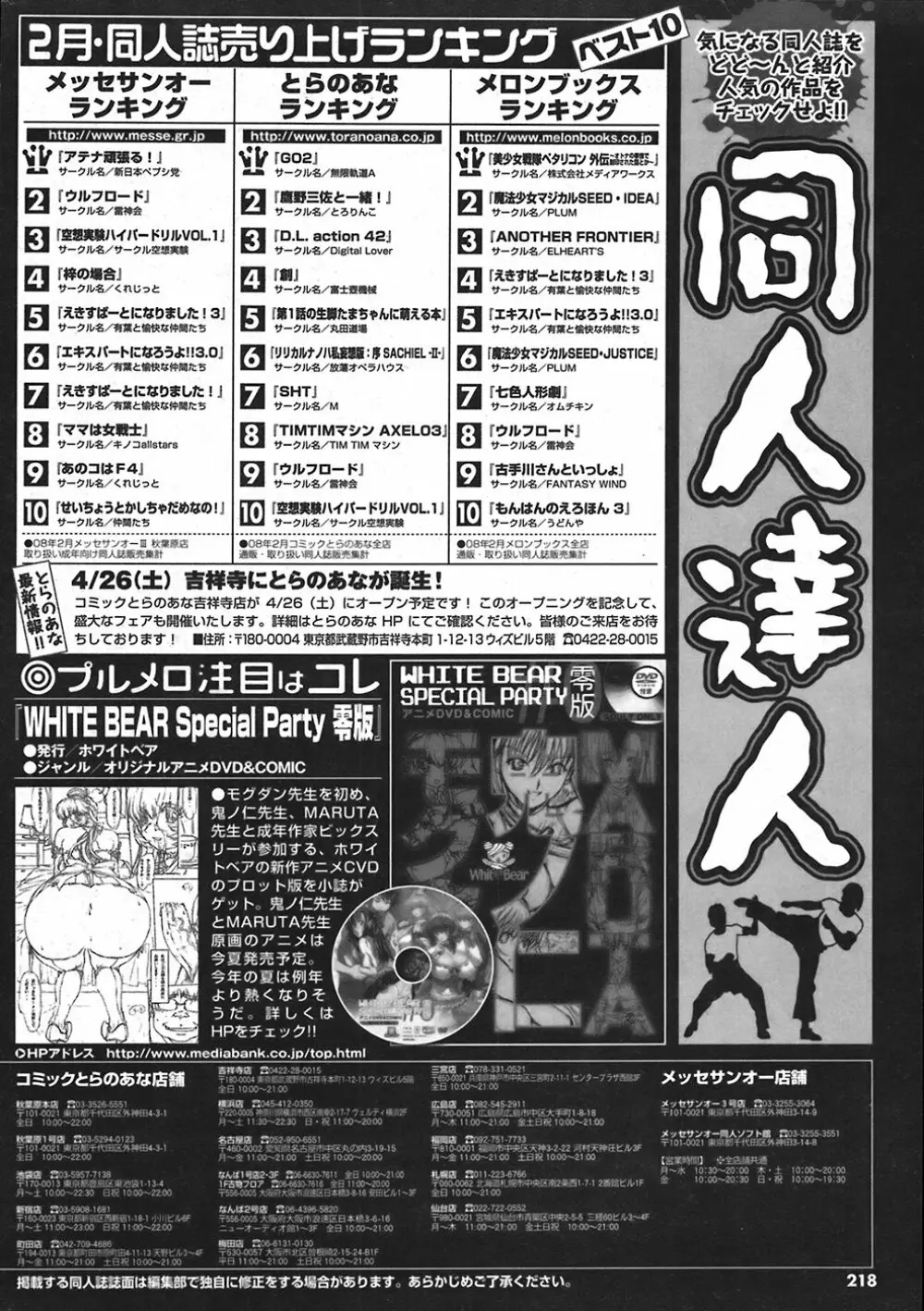 COMIC プルメロ 2008年06月号 vol.18 Page.217