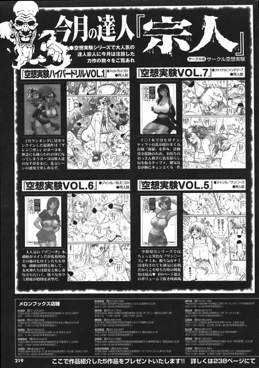 COMIC プルメロ 2008年06月号 vol.18 Page.218