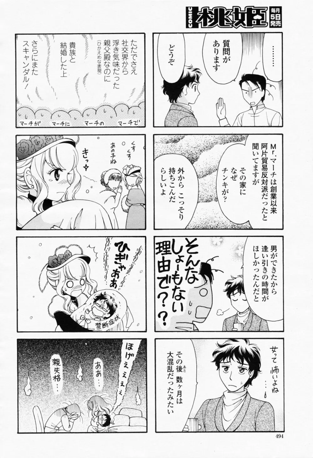 COMIC 桃姫 2008年07月号 Page.494