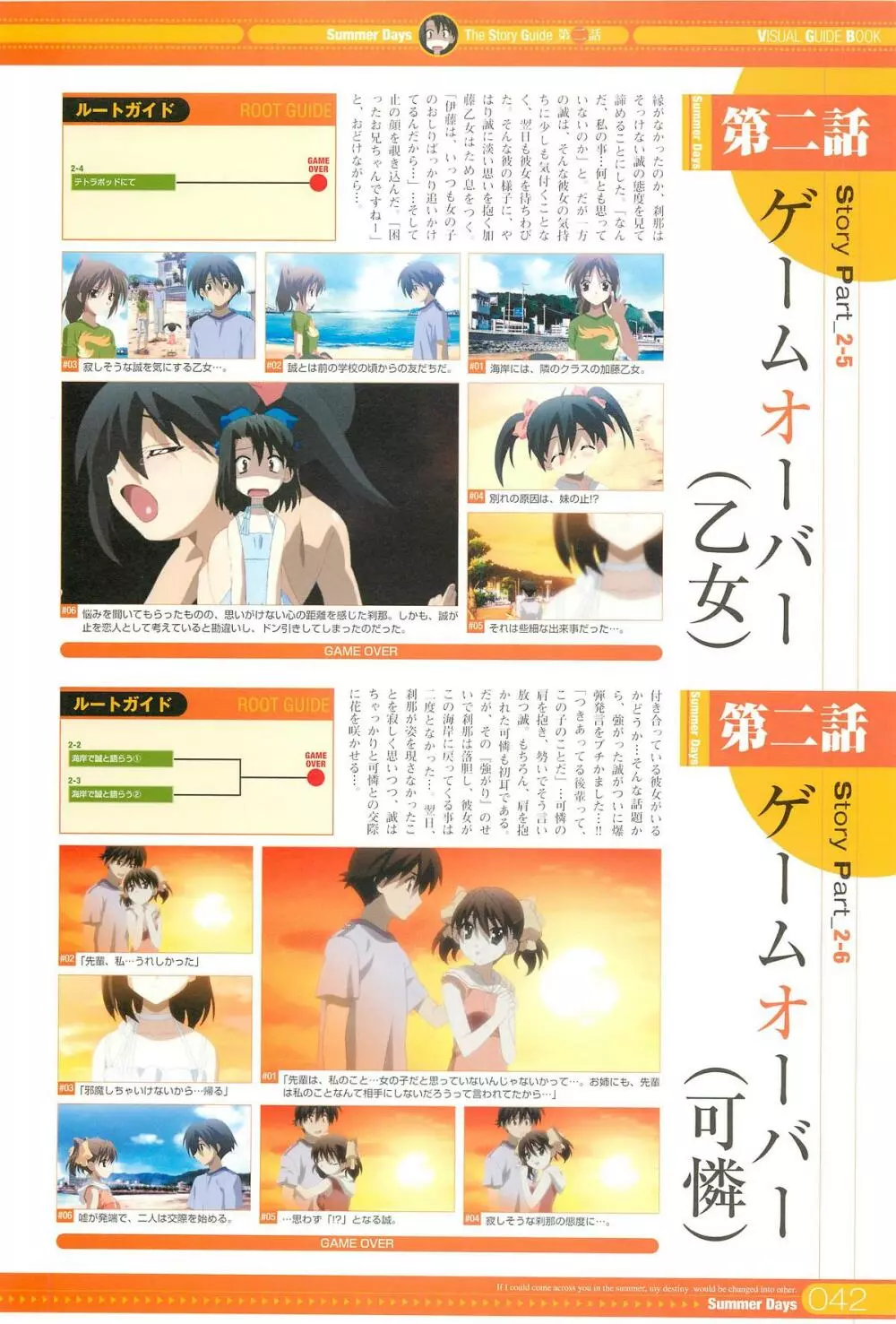 SummerDays ビジュアル・ガイドブック Page.74