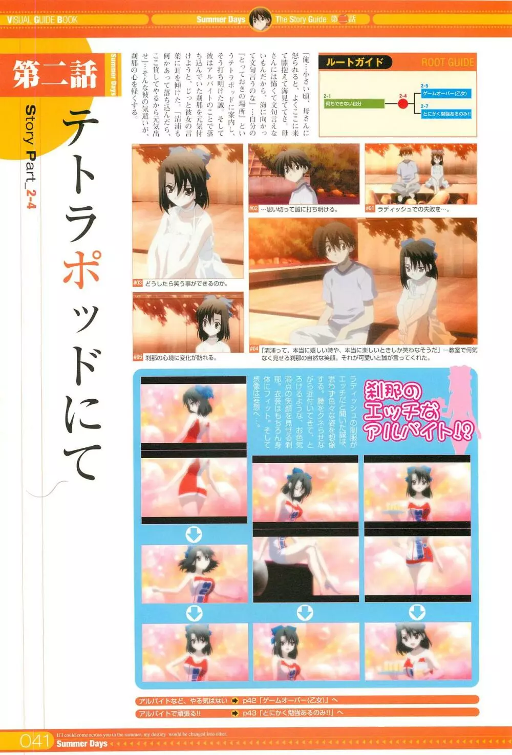 SummerDays ビジュアル・ガイドブック Page.75