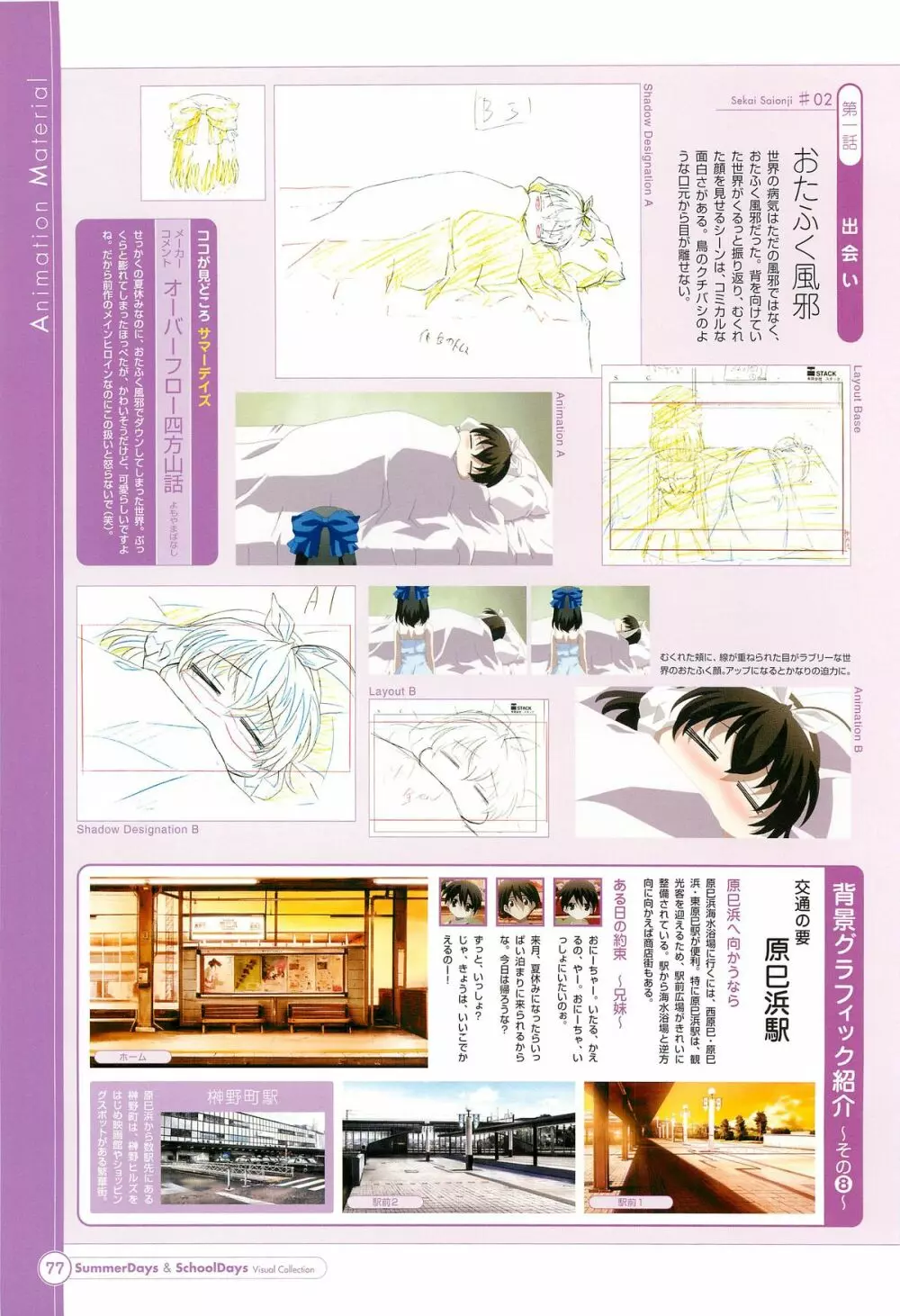 SummerDays & School Days ビジュアル・コレクション Page.79