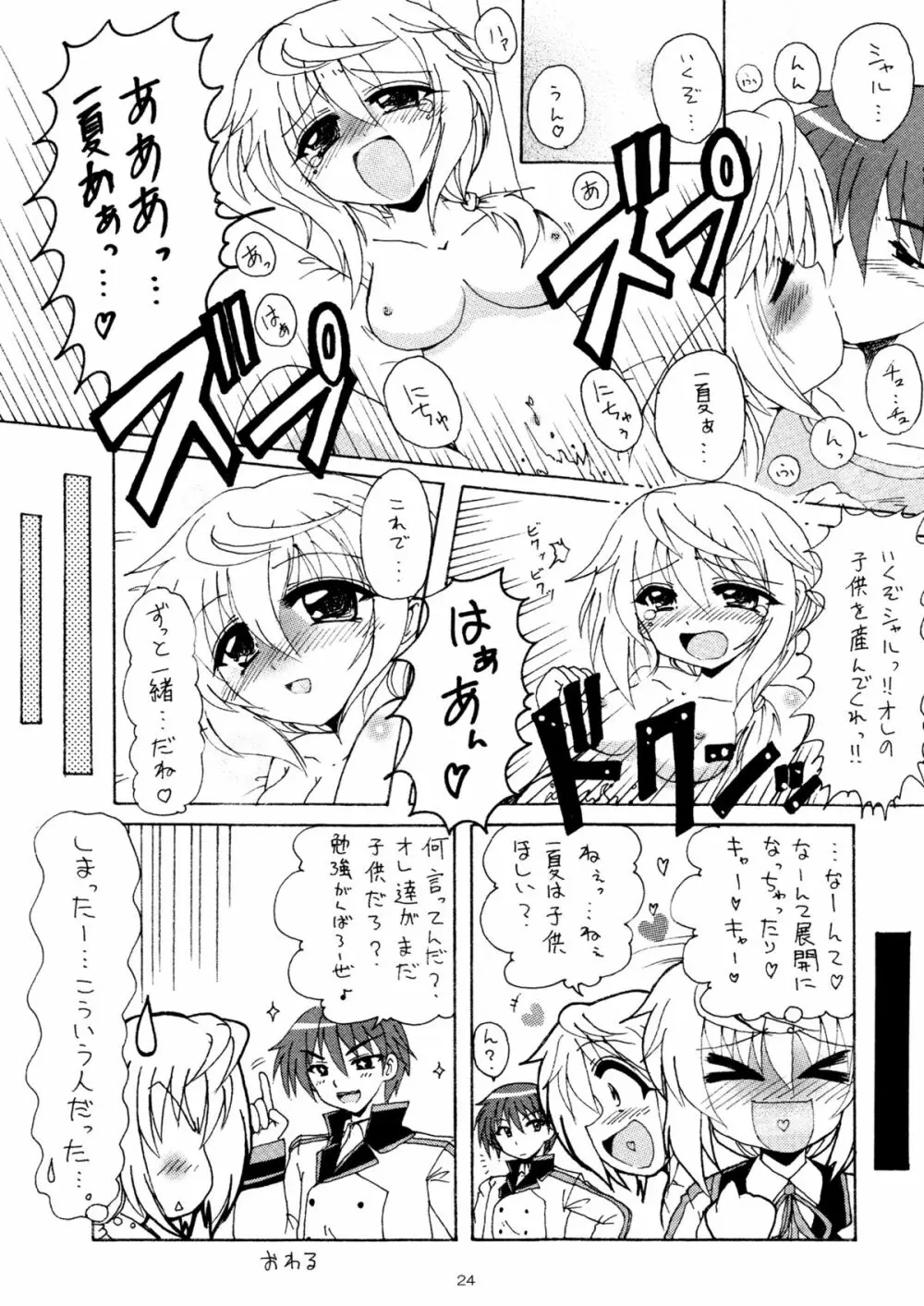 俺とシャルがこんなに乱れるわけがない Page.23