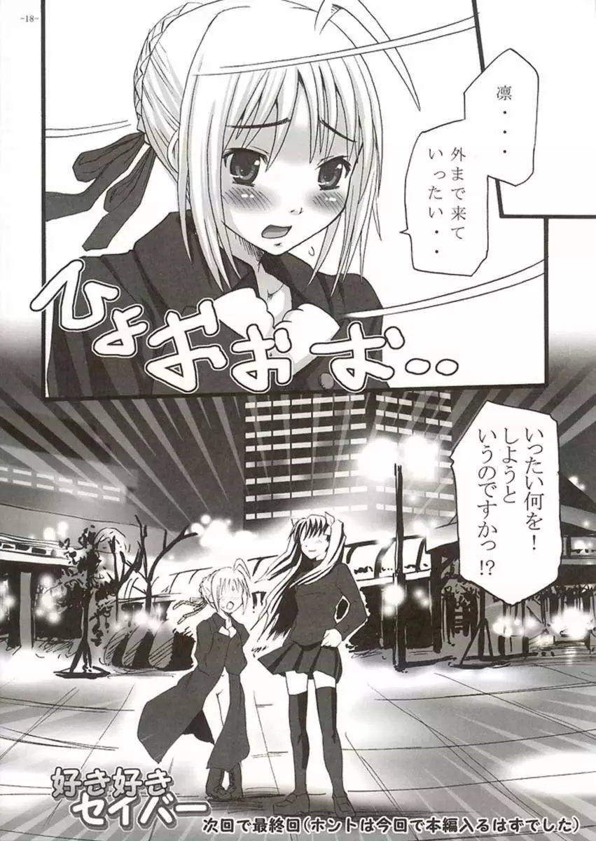 好き好きセイバー vol.2 Page.17