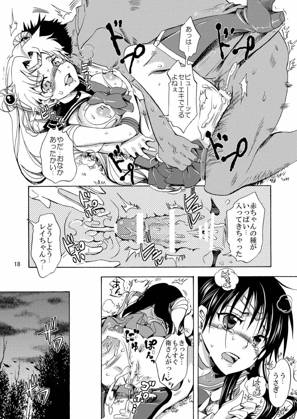 美少女戦士におしおき！ Page.18