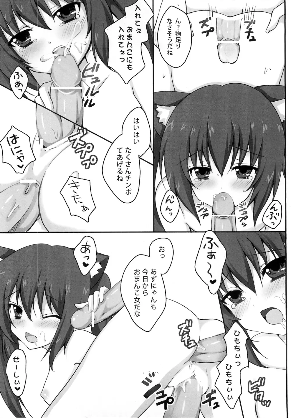 (C76) [LOOPTHELOOP! (へるるん)] AZU NYA-! NYA-! (けいおん!) Page.13