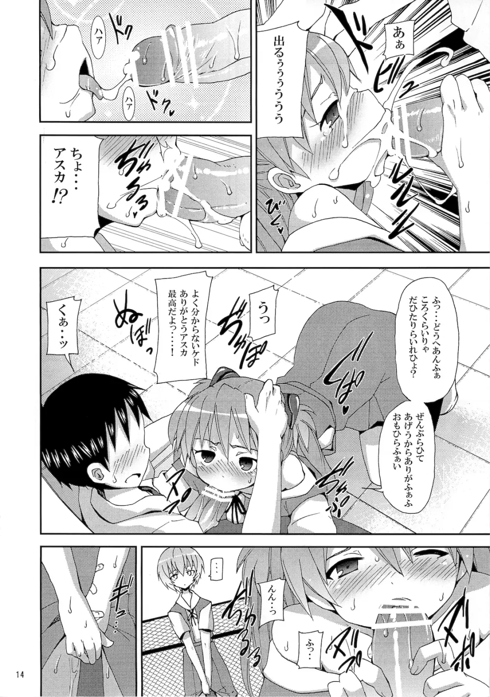 (C76) [のうないカノジョ (キシリトヲル)] I CAN (NOT) CHOOSE. (新世紀エヴァンゲリオン) Page.13