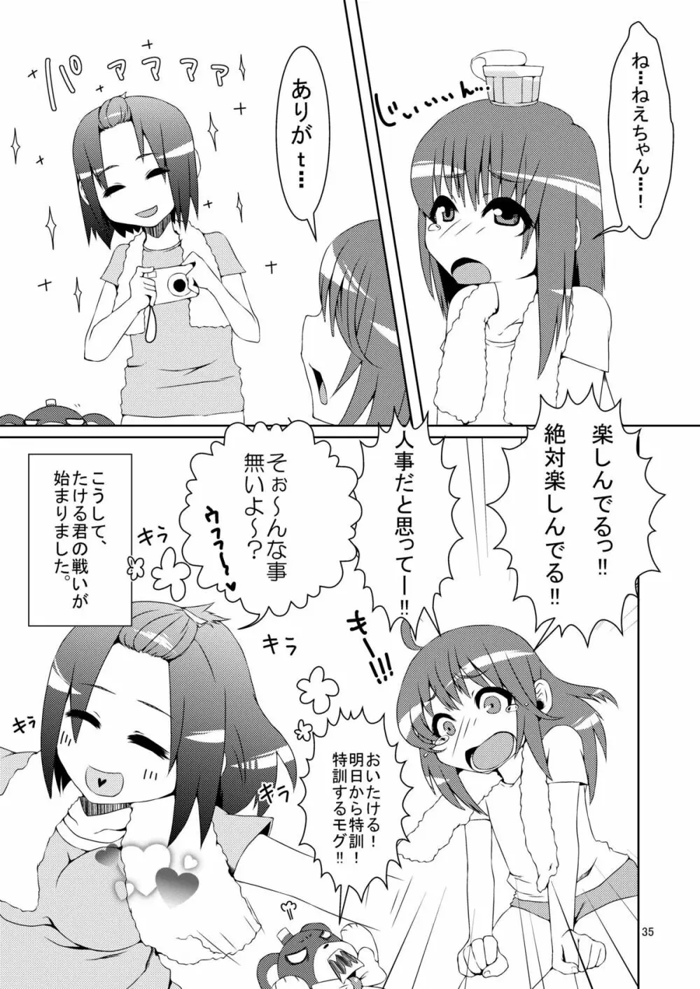 男の娘だよっ!フォームチェンジたけるくん Page.34