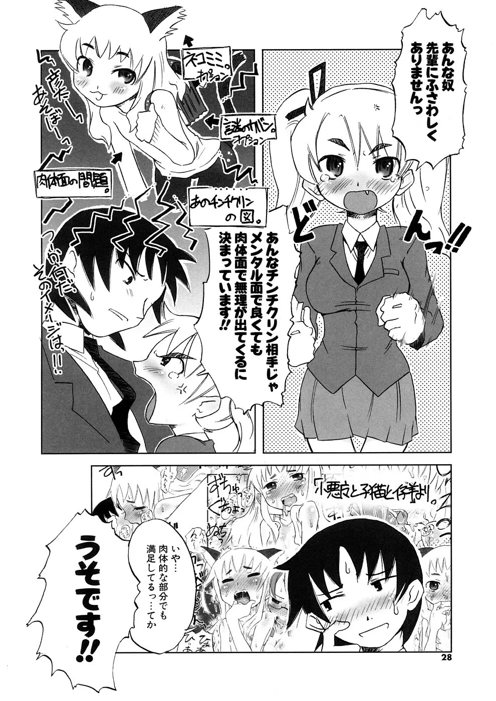 小悪魔と仔羊と子猫たち 新装版 Page.28