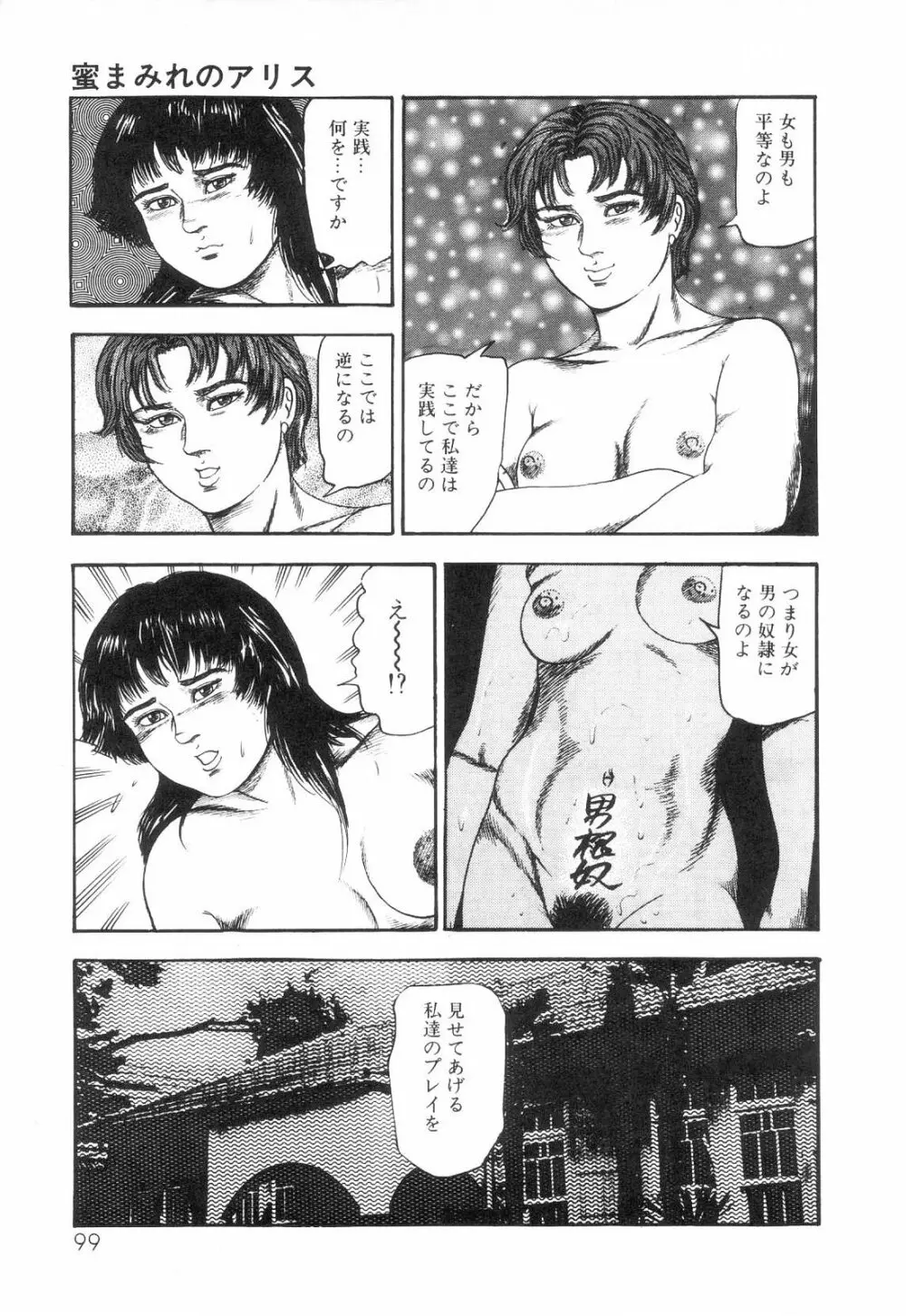 白の黙示録 第6巻 獣愛エリカの章 Page.101