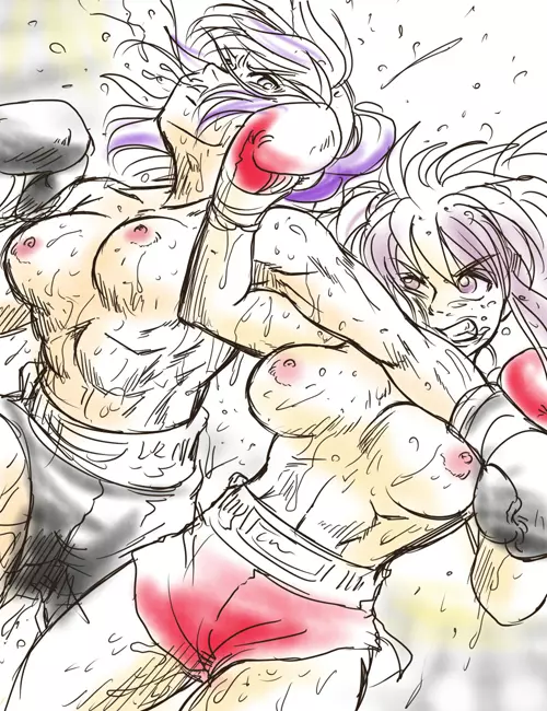 Girl vs Girl Boxing Match 4 by Taiji Page.6