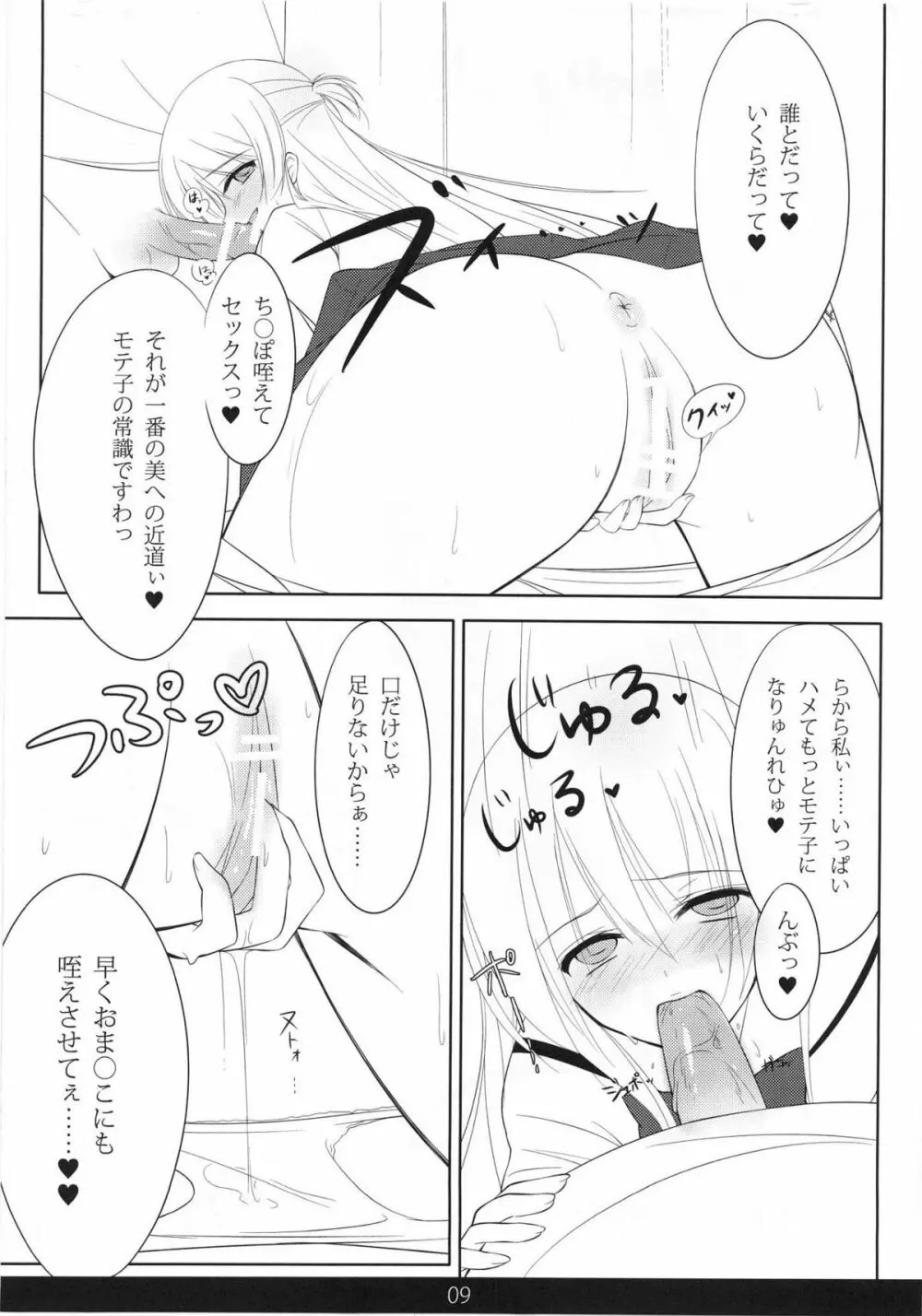 めちゃモテ！催眠術ですわっ 2nd Page.8