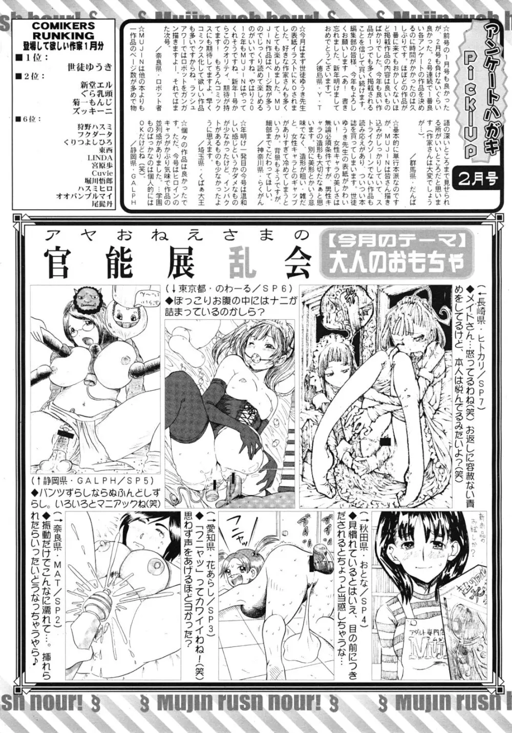 COMIC MUJIN 2012年3月号 Page.652