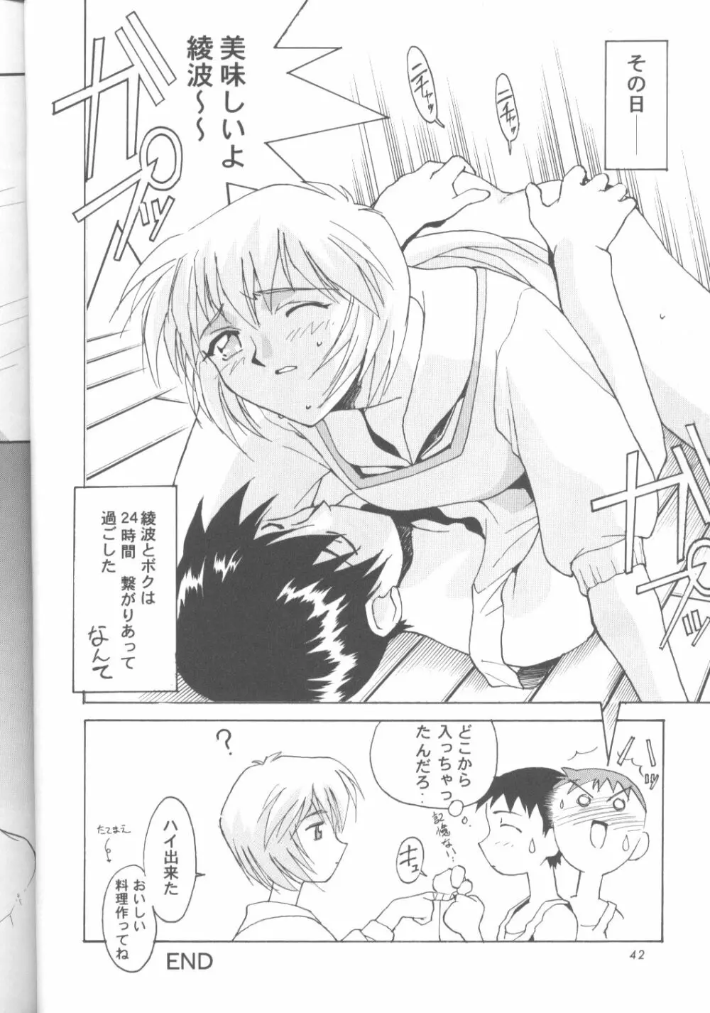 Ayanami Rei-shiki; Neon Genesis Rei-II Page.41