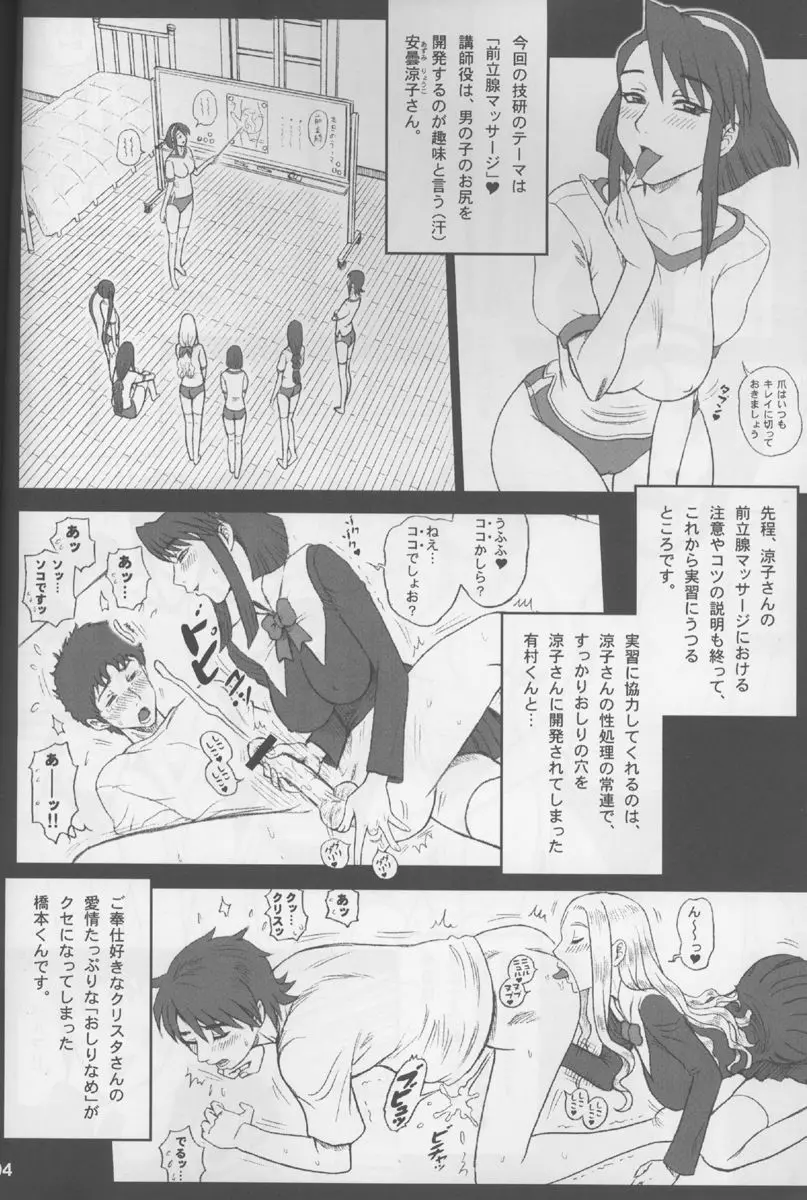 20回転 私立律心学園 技術研究会～前立腺マッサージと肛門愛撫。 Page.3