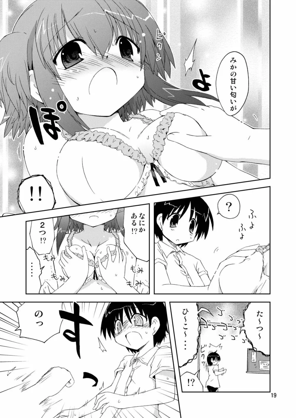 水兵ききの『みかにみかハラ2010』~みかに透明人間のせかい~ Page.19