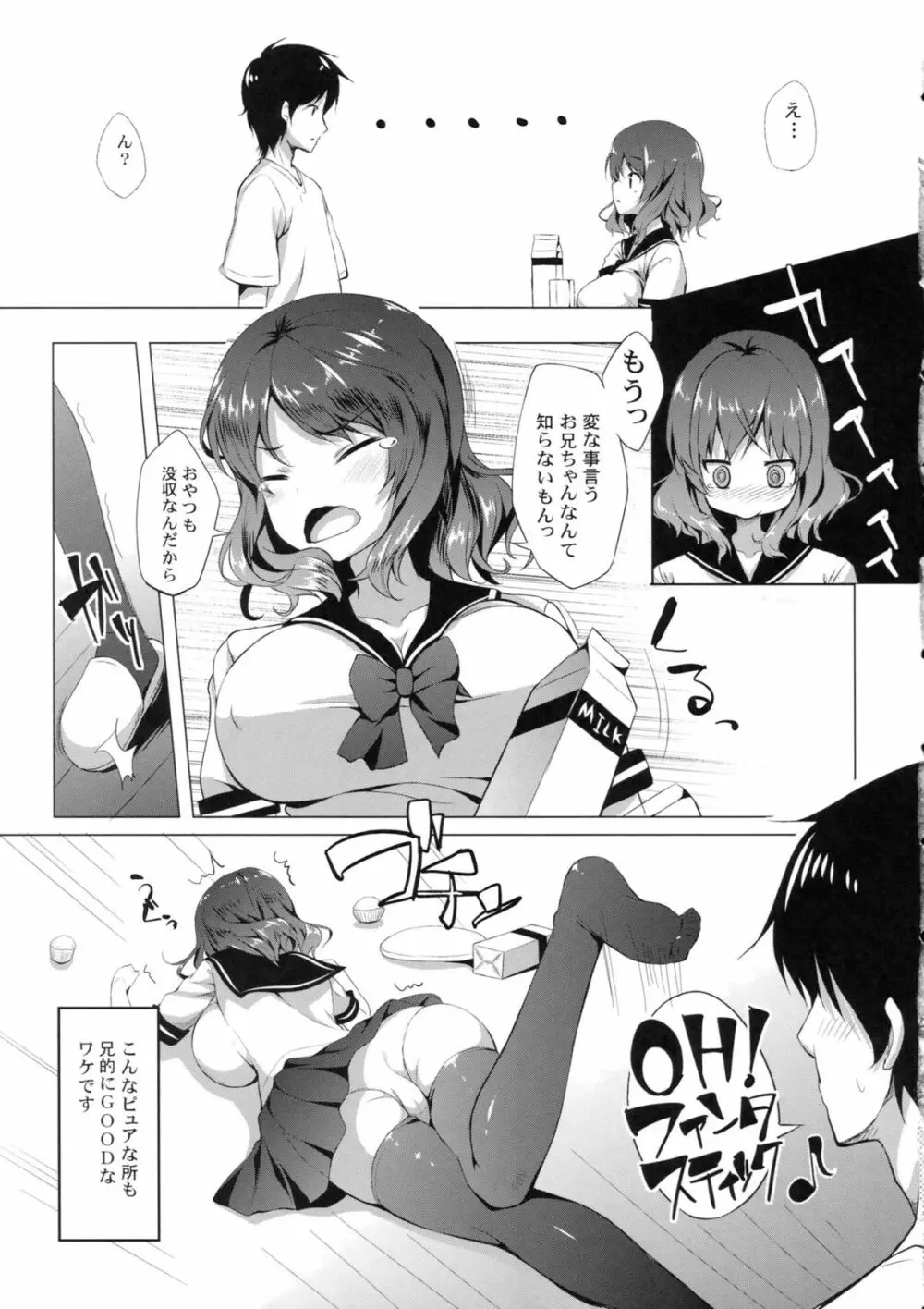 妹とイチャイチャする本 Page.6