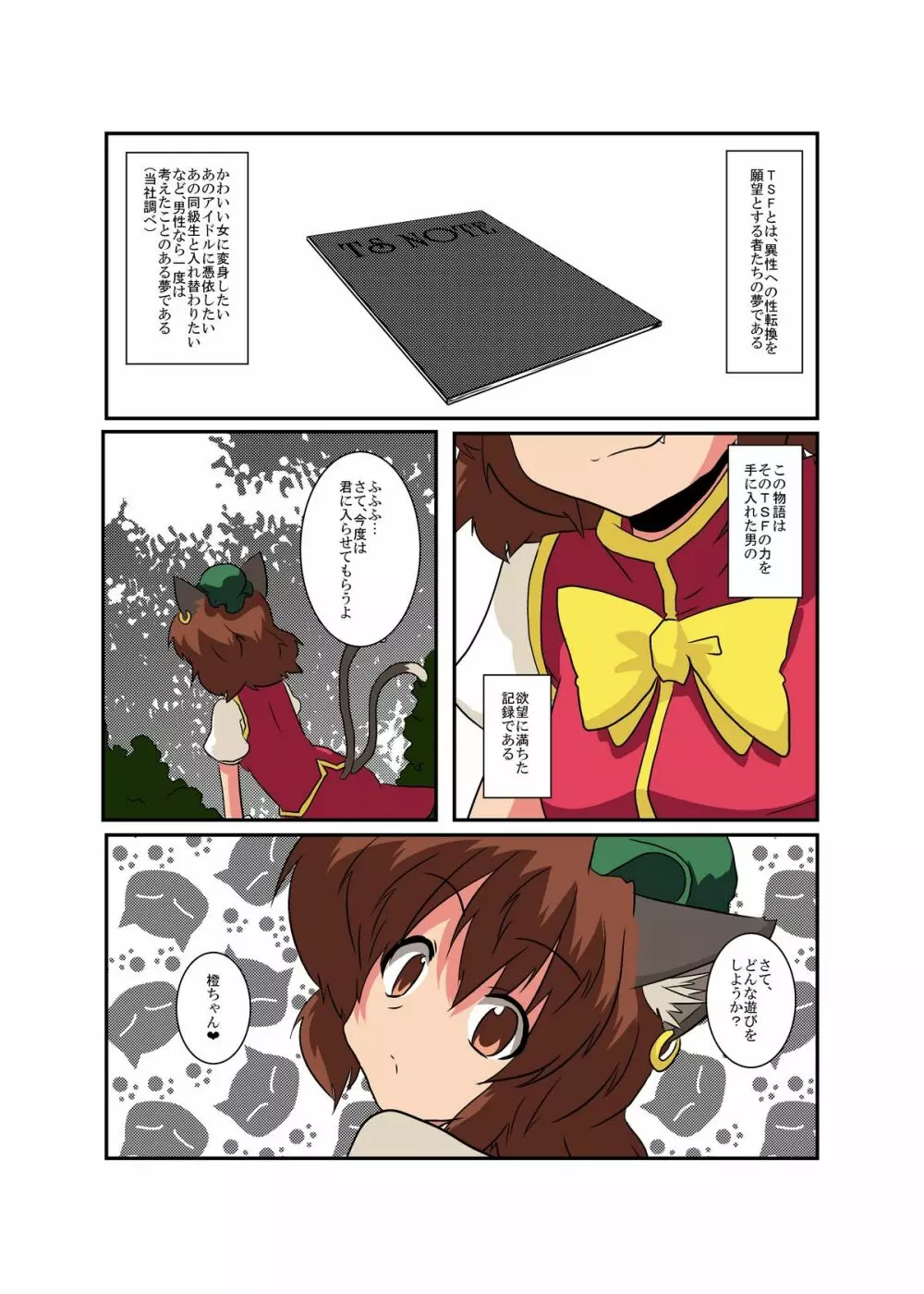 東方TS物語～橙編～ Page.4