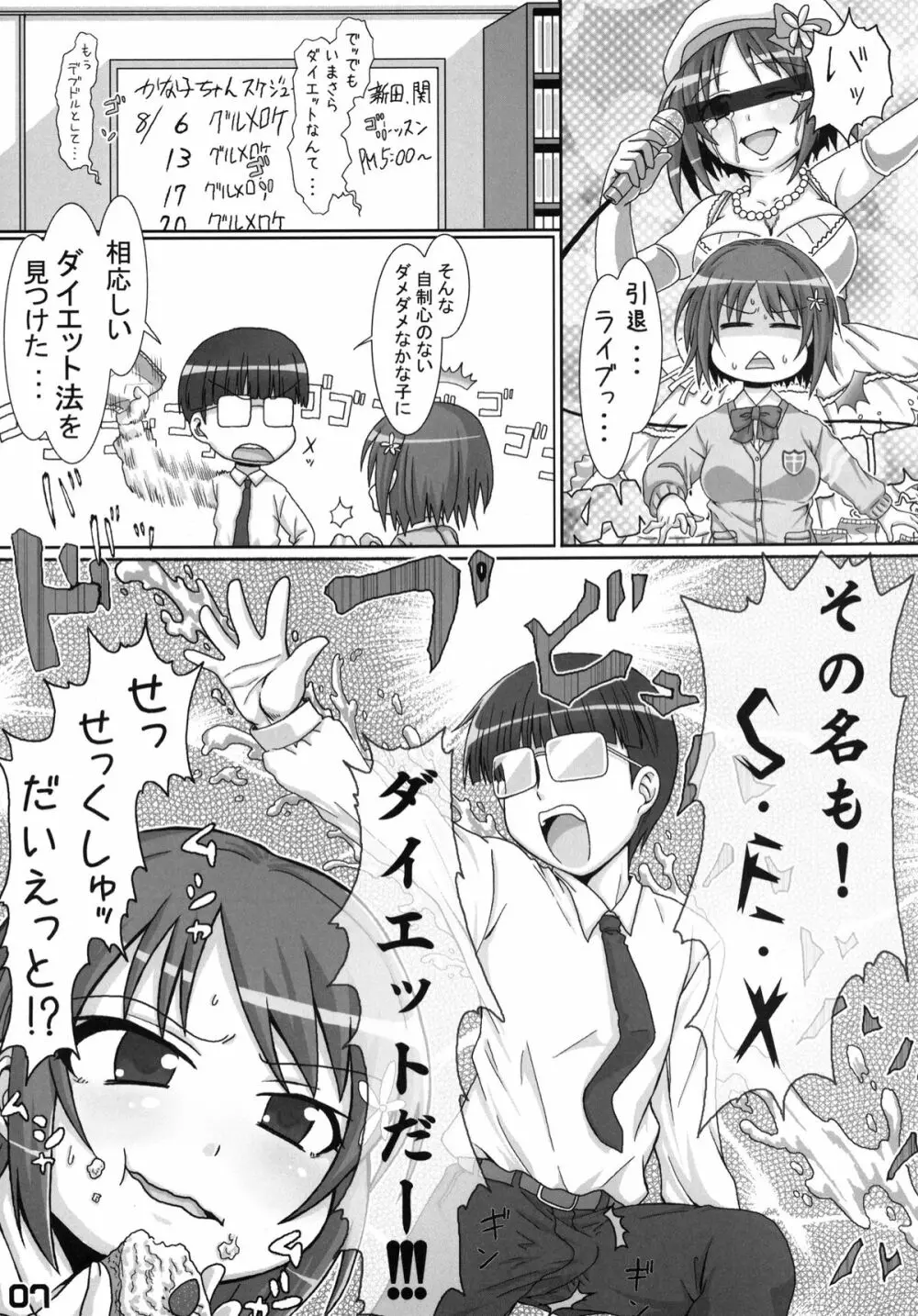 Pとかな子のラブラブダイエット Page.6