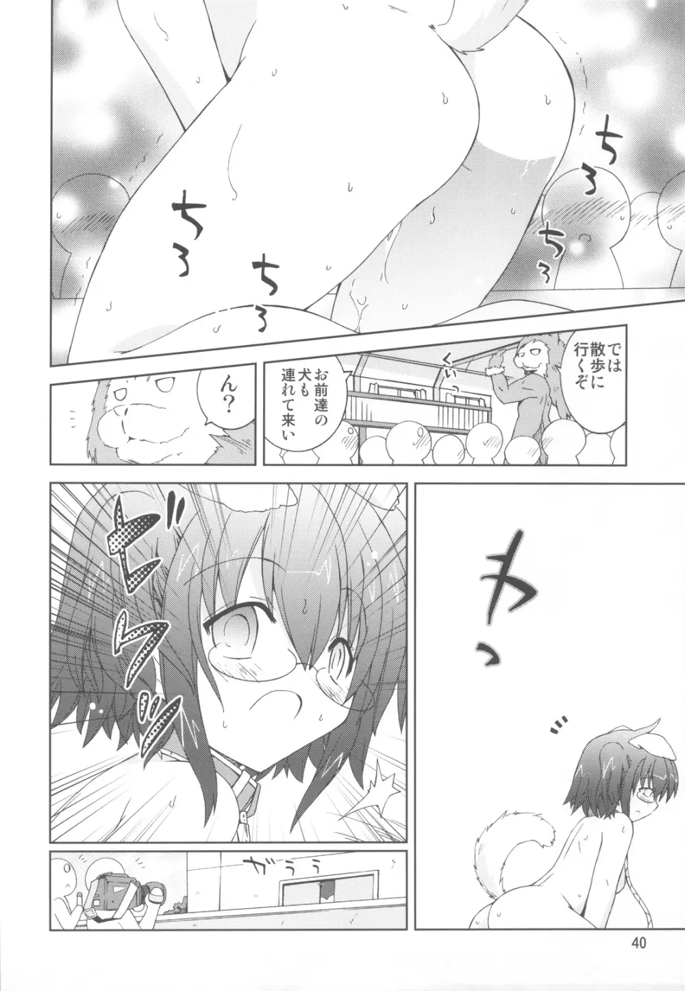 水兵ききの『みかにみかハラ・リメイク』～みかに犬のせかい～ Page.39