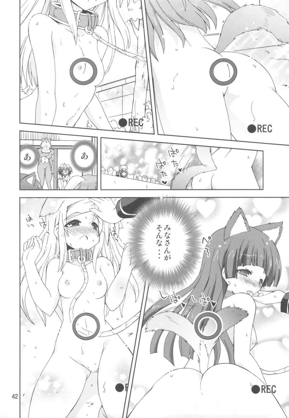 水兵ききの『みかにみかハラ・リメイク』～みかに犬のせかい～ Page.41