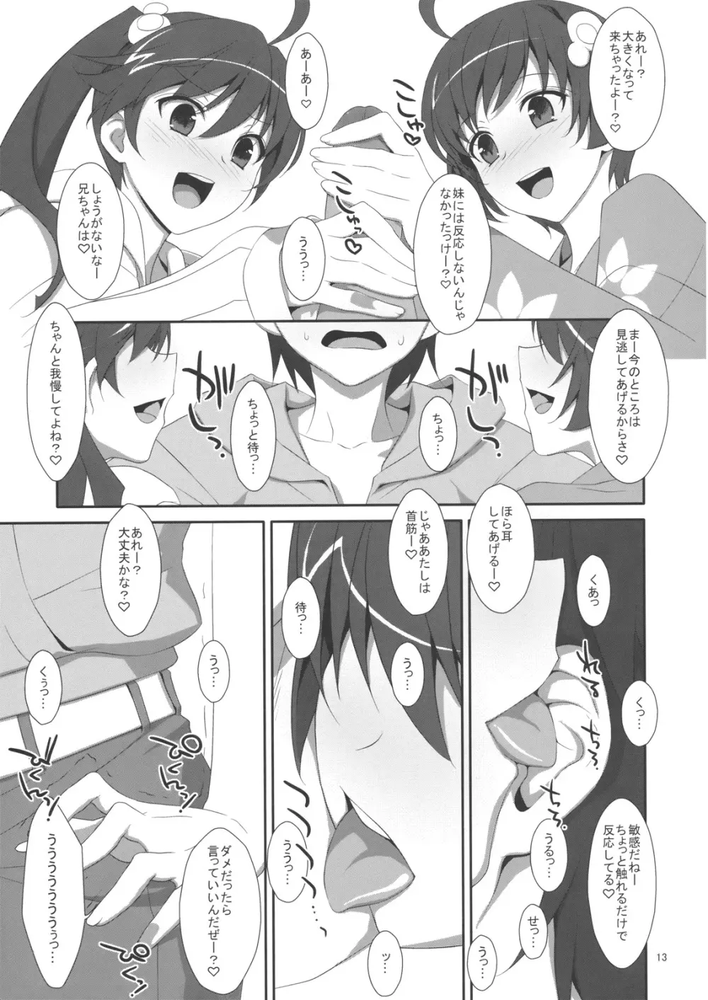 お兄ちゃんは妹に欲情したりしないよねっ? Page.12