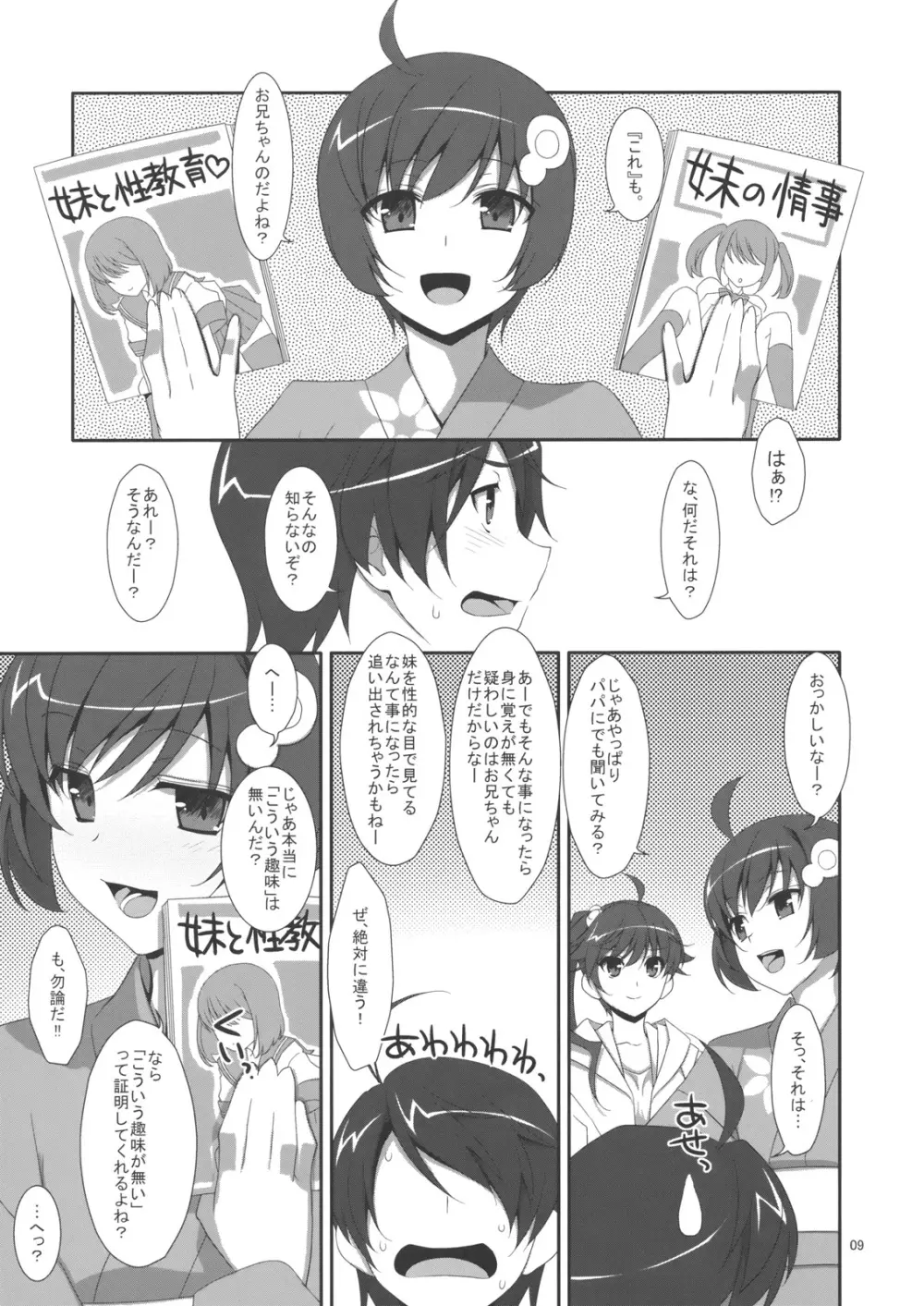 お兄ちゃんは妹に欲情したりしないよねっ? Page.8