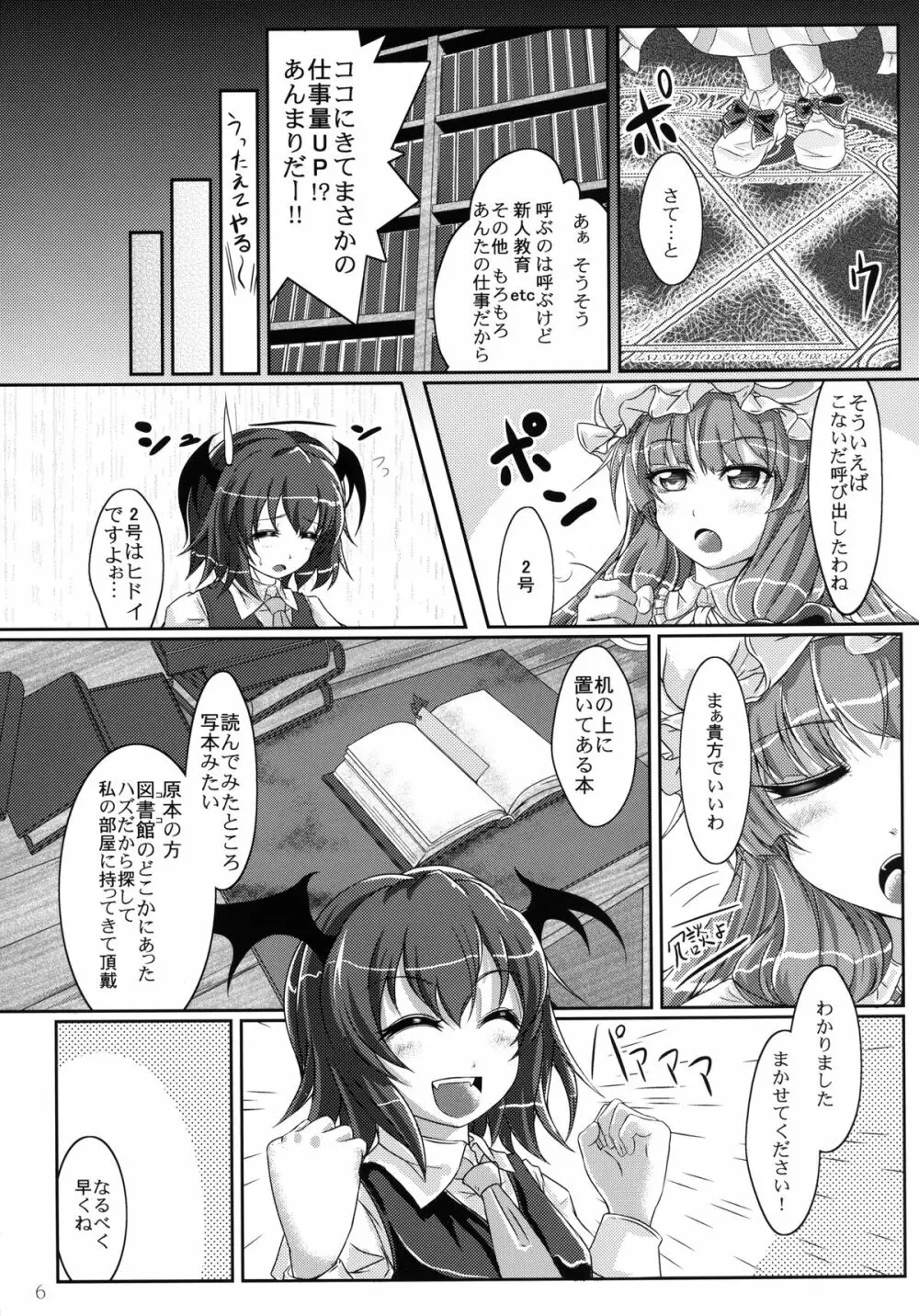 淫らでアブナイ大図書館 Page.6