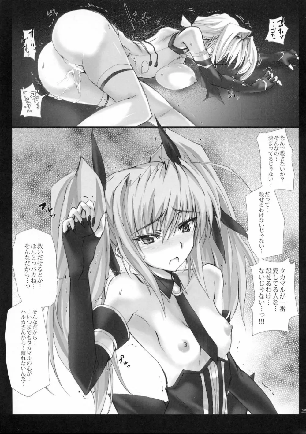 融け堕れる氷刀歪む龍の寵愛 Page.24