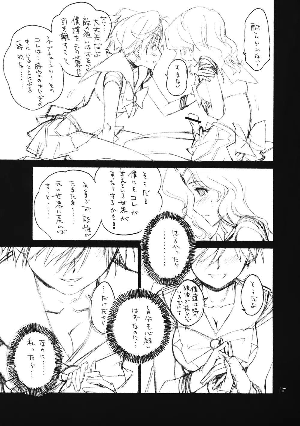 守ってもしょうがないじゃない Page.15