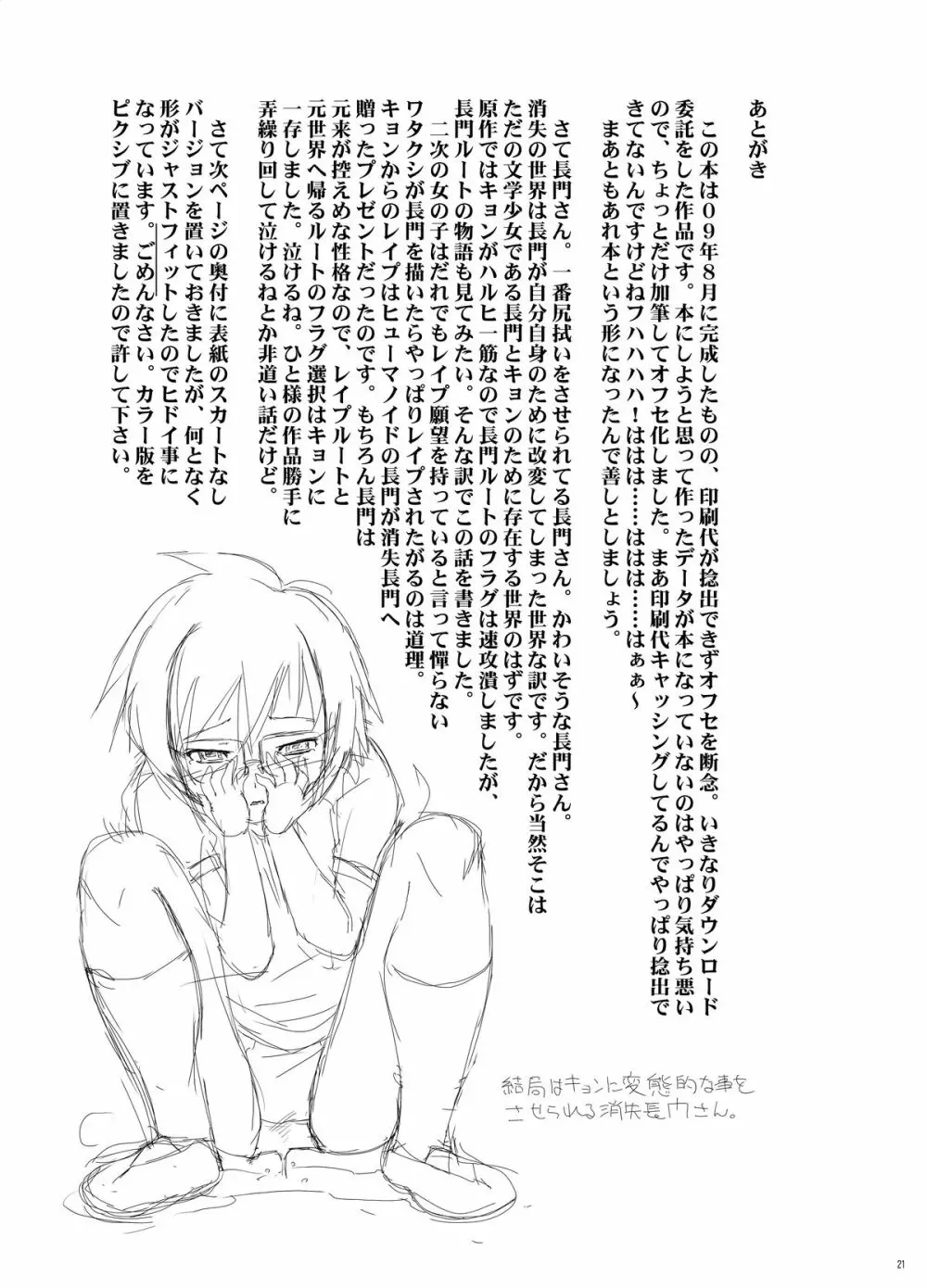 消失長門のレイプ Page.20