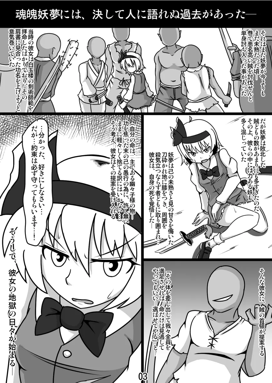 可哀想な妖夢さん Page.2