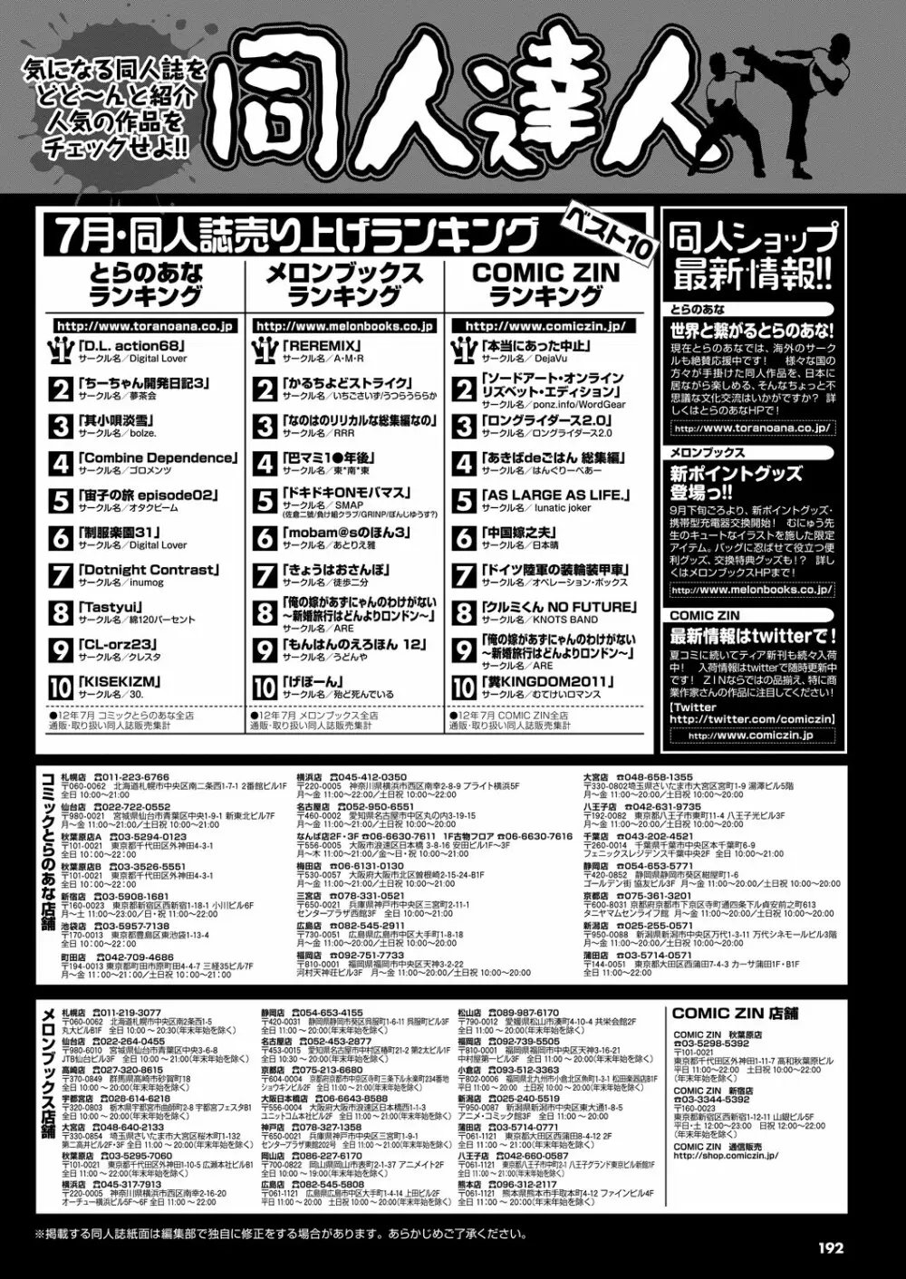 COMIC プルメロ 2012年11月号 Page.191