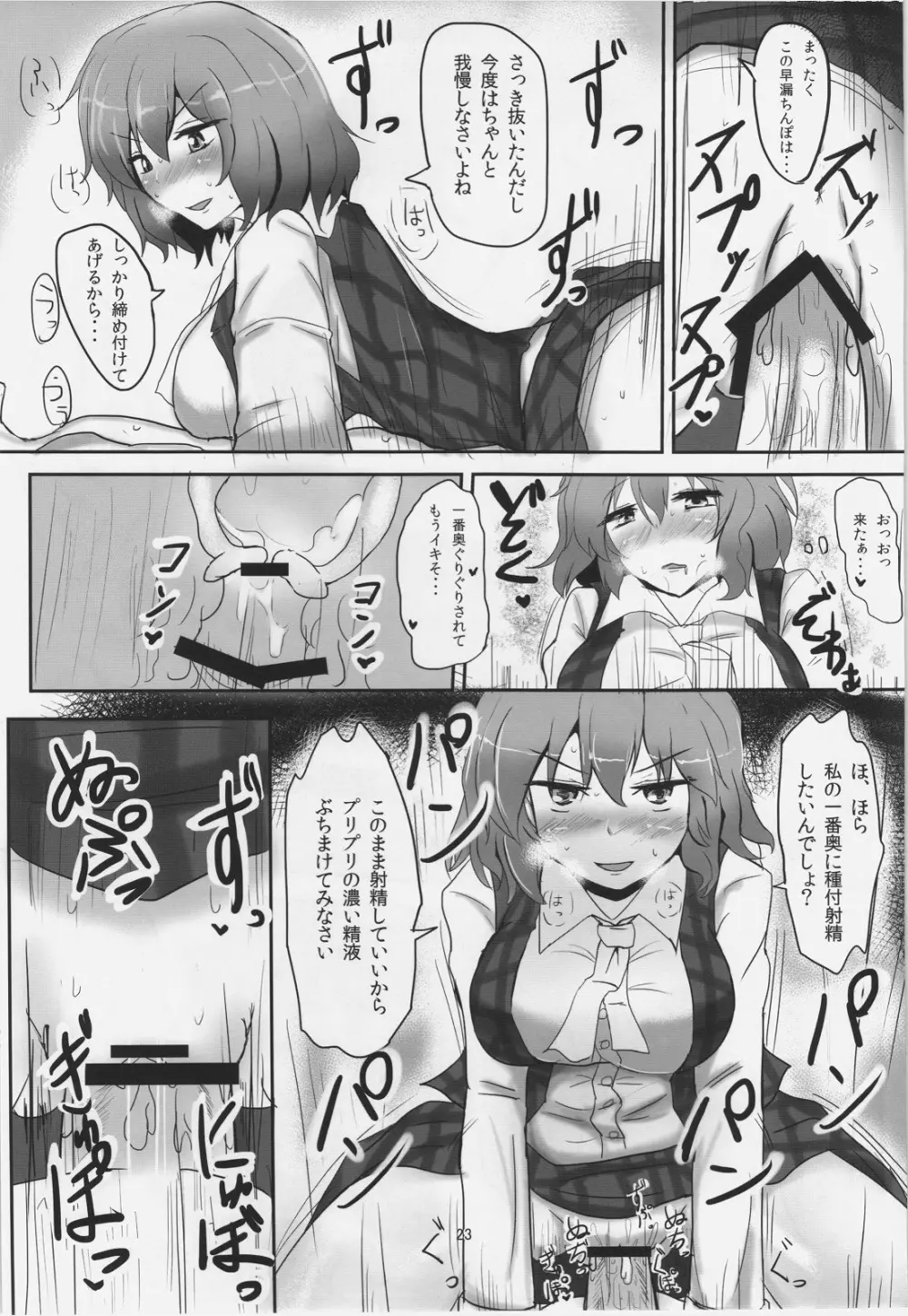 風見幽香逆レイプ合同 Fuckin' Beautiful Tera Bitch Page.23