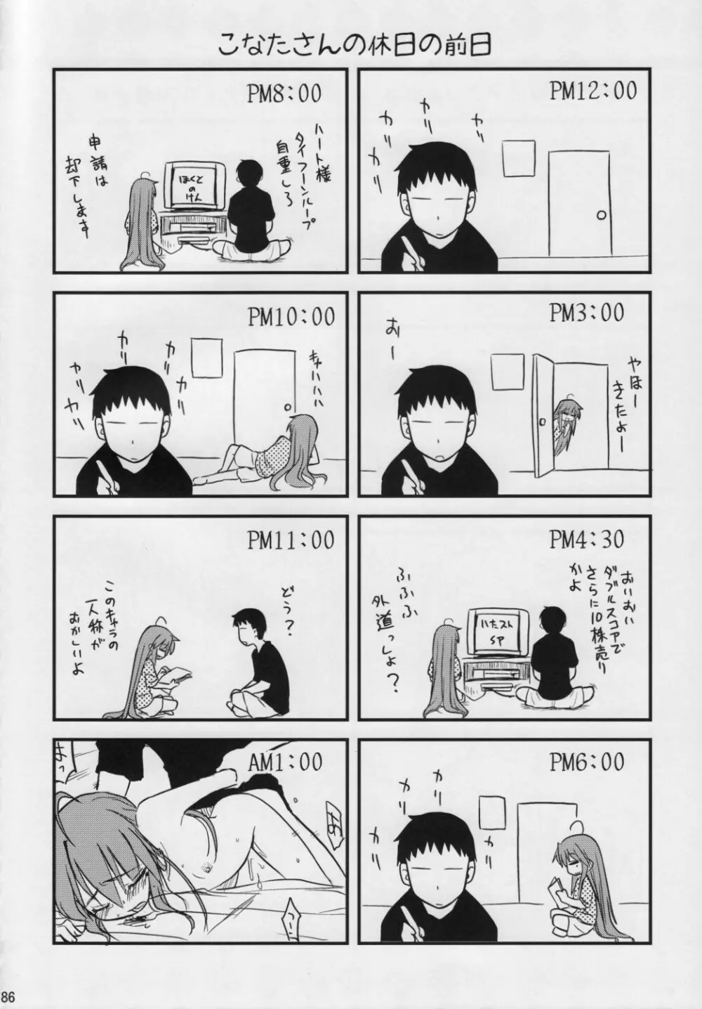 こなたと○○総集編 4冊全部と+1 Page.85