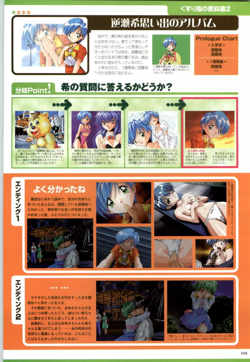 アクティブ恋愛方程式 公式ビジュアルブック Page.50