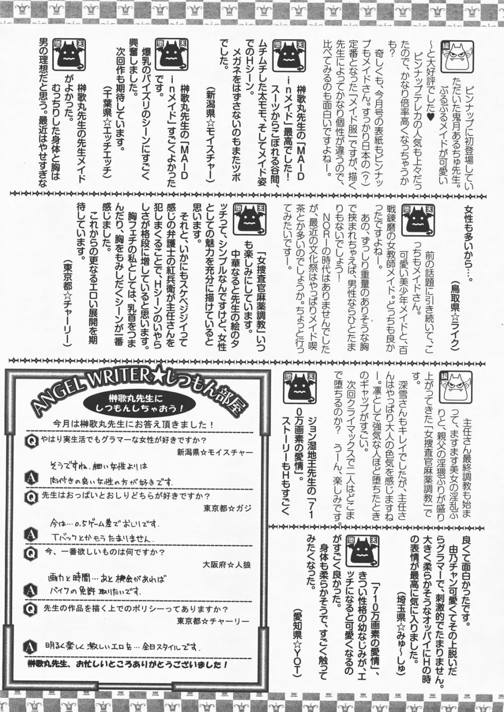 ANGEL 倶楽部 2007年12月号 Page.418