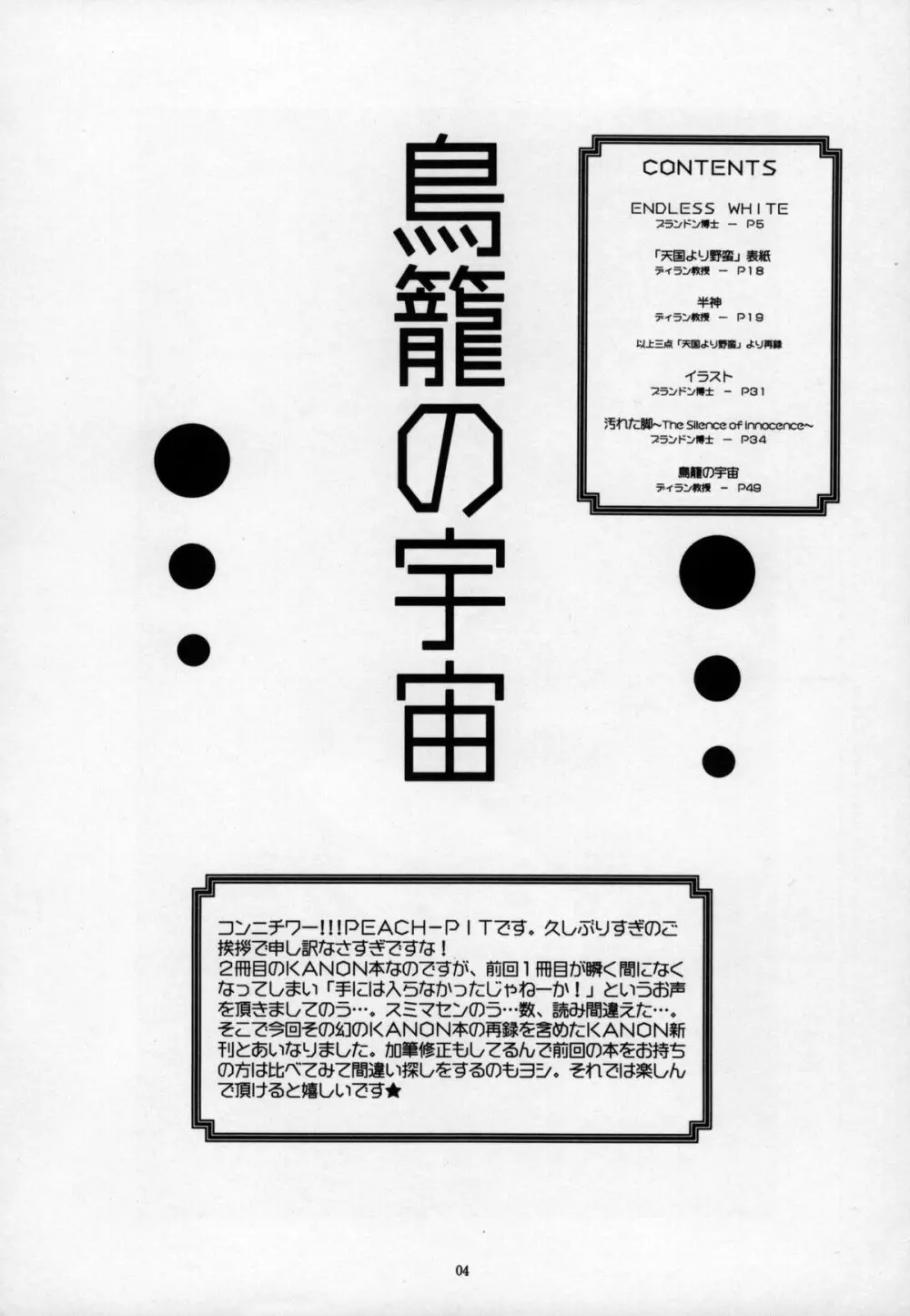 鳥籠の宇宙 Page.4