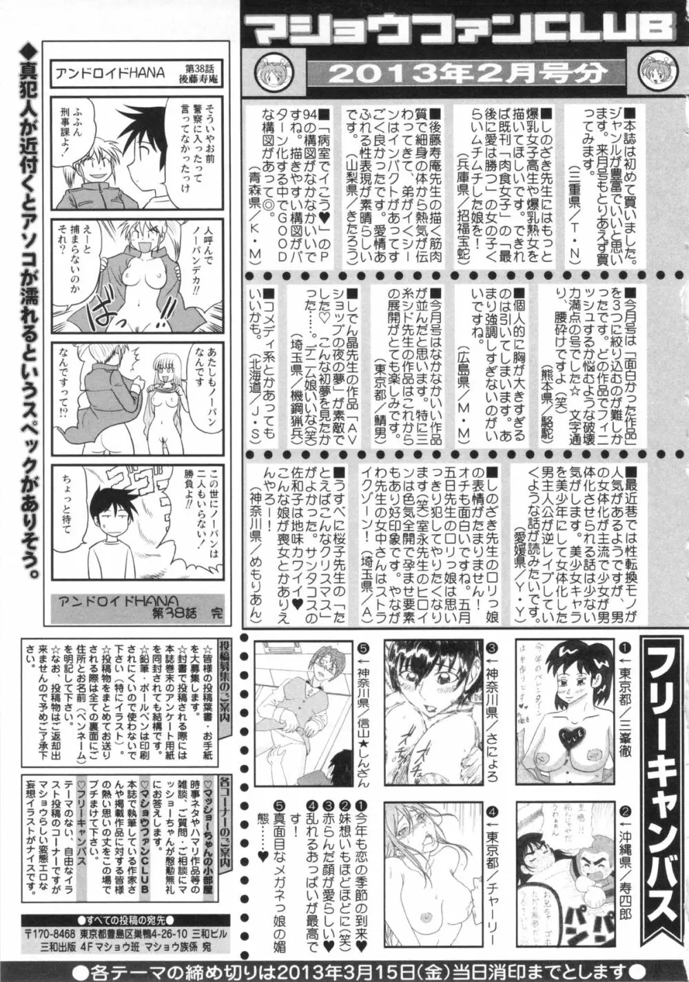 コミック・マショウ 2013年4月号 Page.255