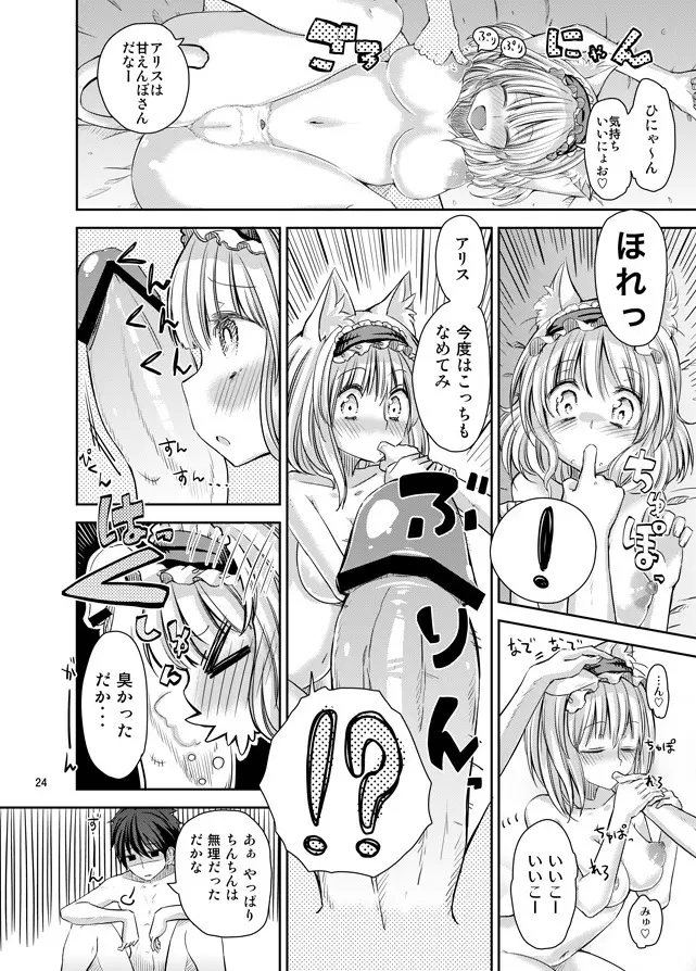 えっちなニャリスの作り方。 Page.23