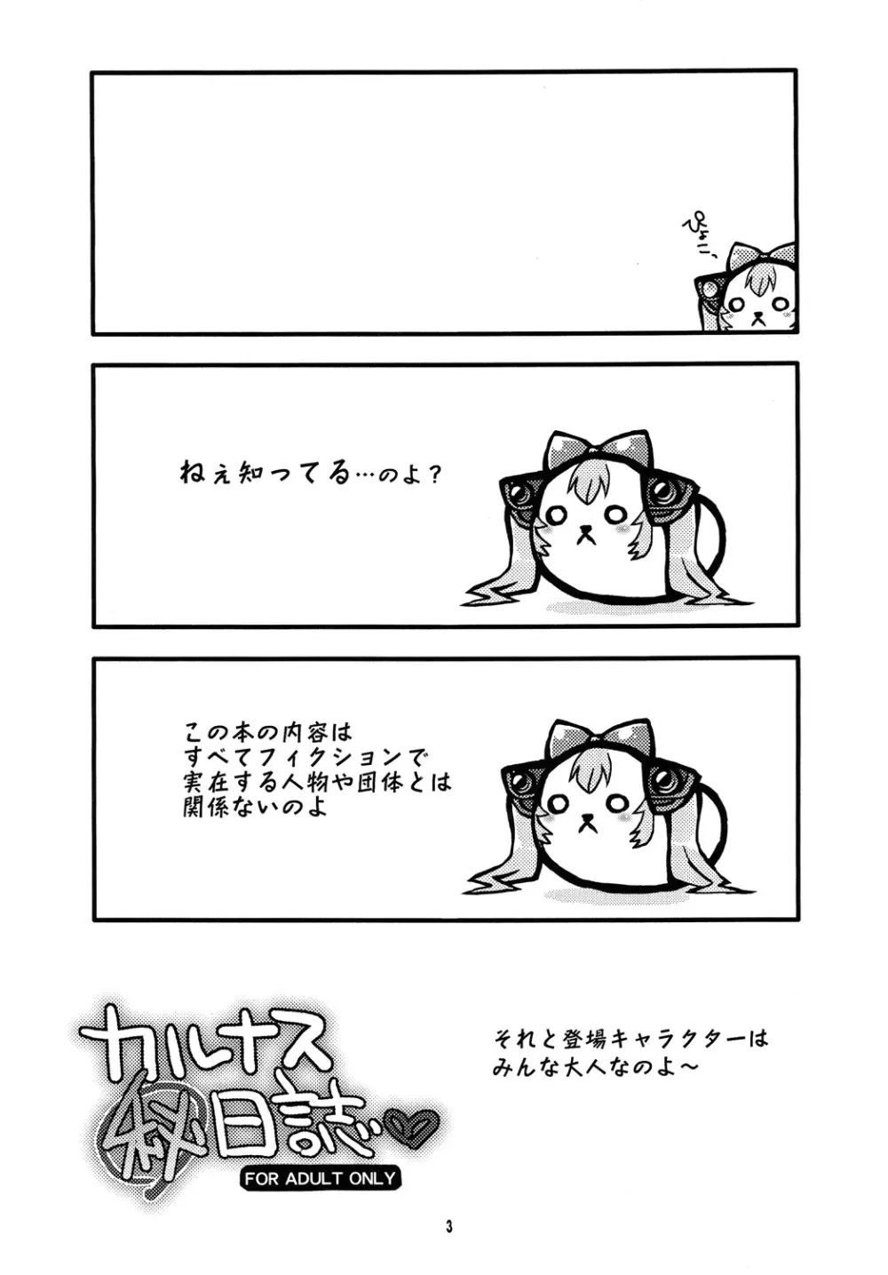 カルナス（秘）日誌 Page.2