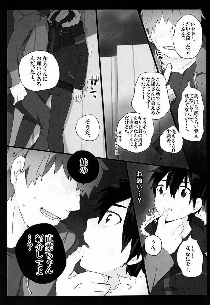 Asa (KRT!) - Kuro no Kenshi o Zenryoku de Kouryaku Shitai! (Sword Art Online) [Raw] Page.8