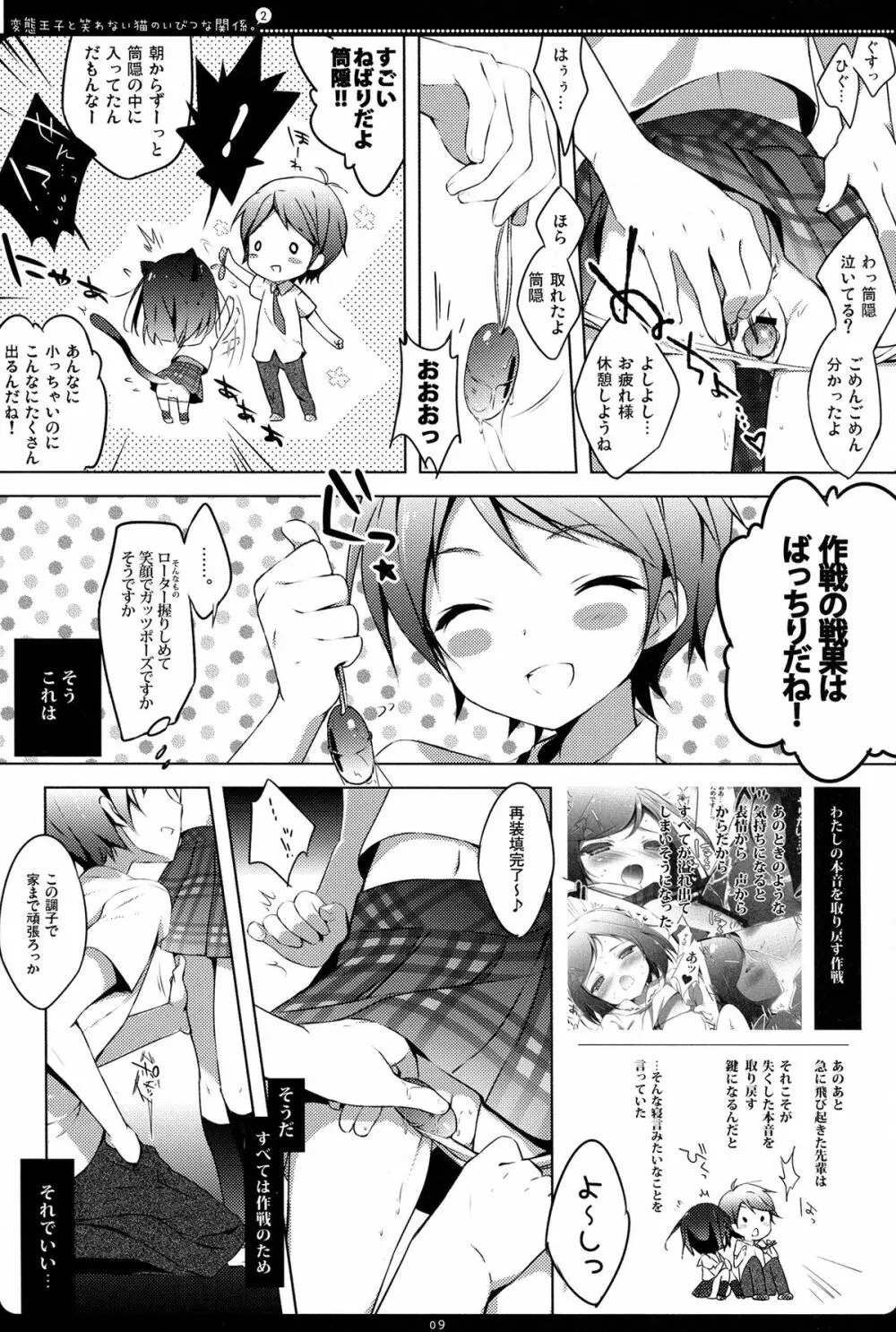 変態王子と笑わない猫のいびつな関係。2 Page.7