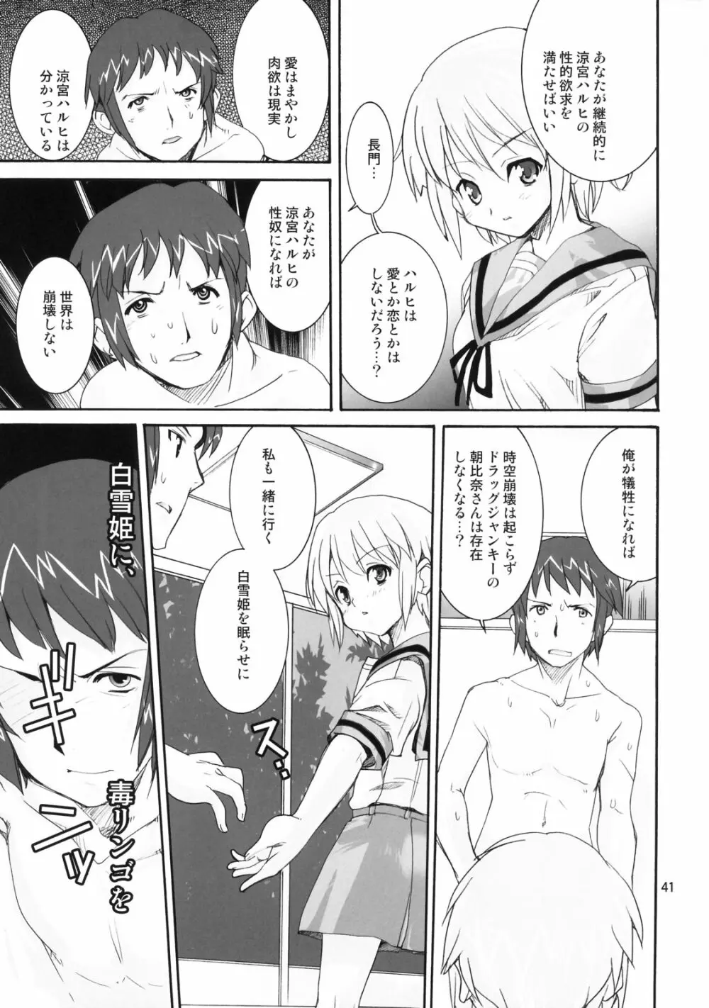 涼宮ハルヒの狂乱 Page.40