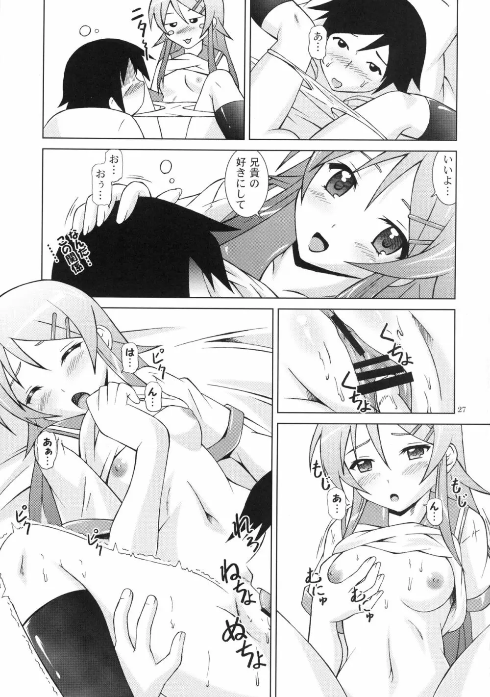 俺の妹はこんなにHな娘でした Page.27