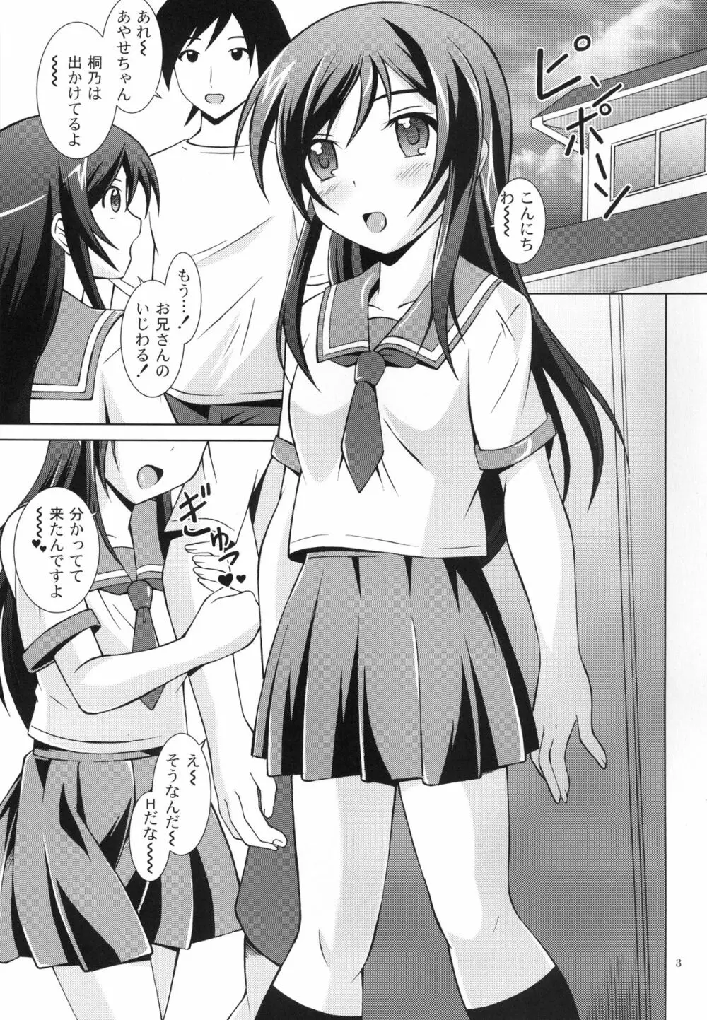 俺の妹はこんなにHな娘でした Page.3