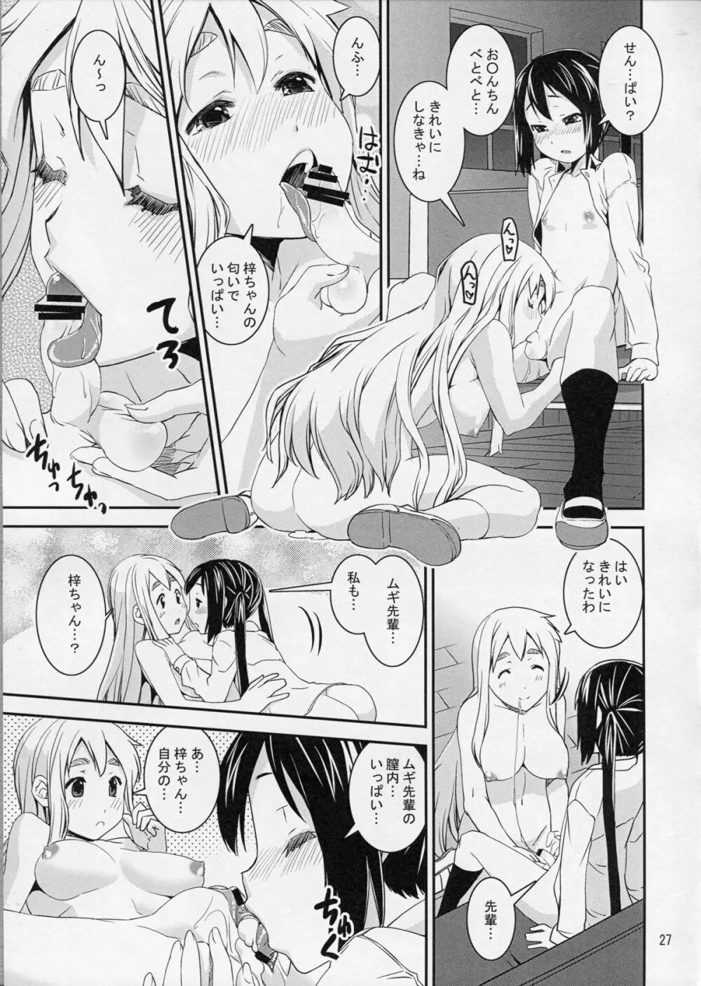 ムギゅあず男の娘 Page.26