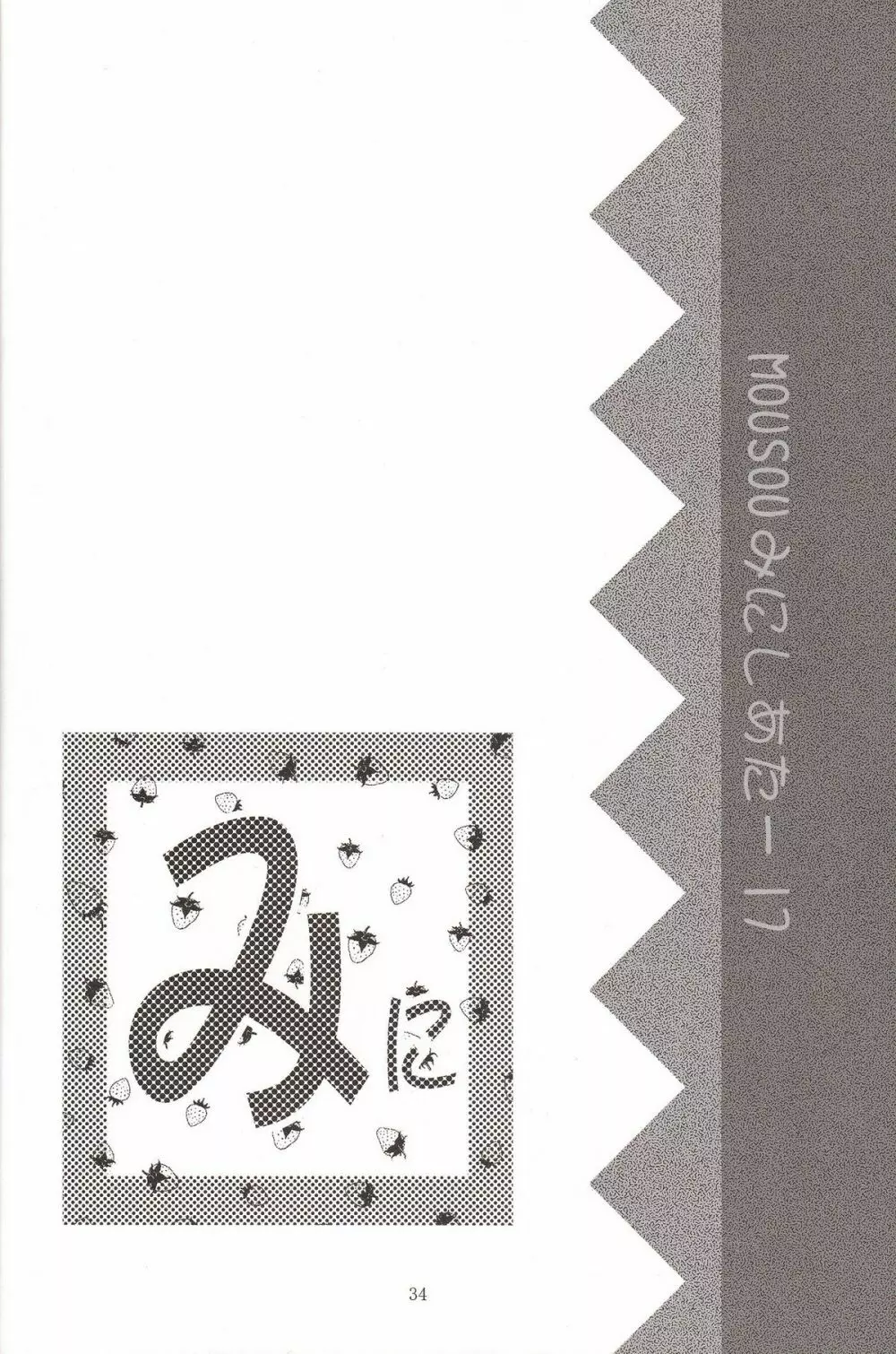MOUSOU みにしあたー 17 Page.34